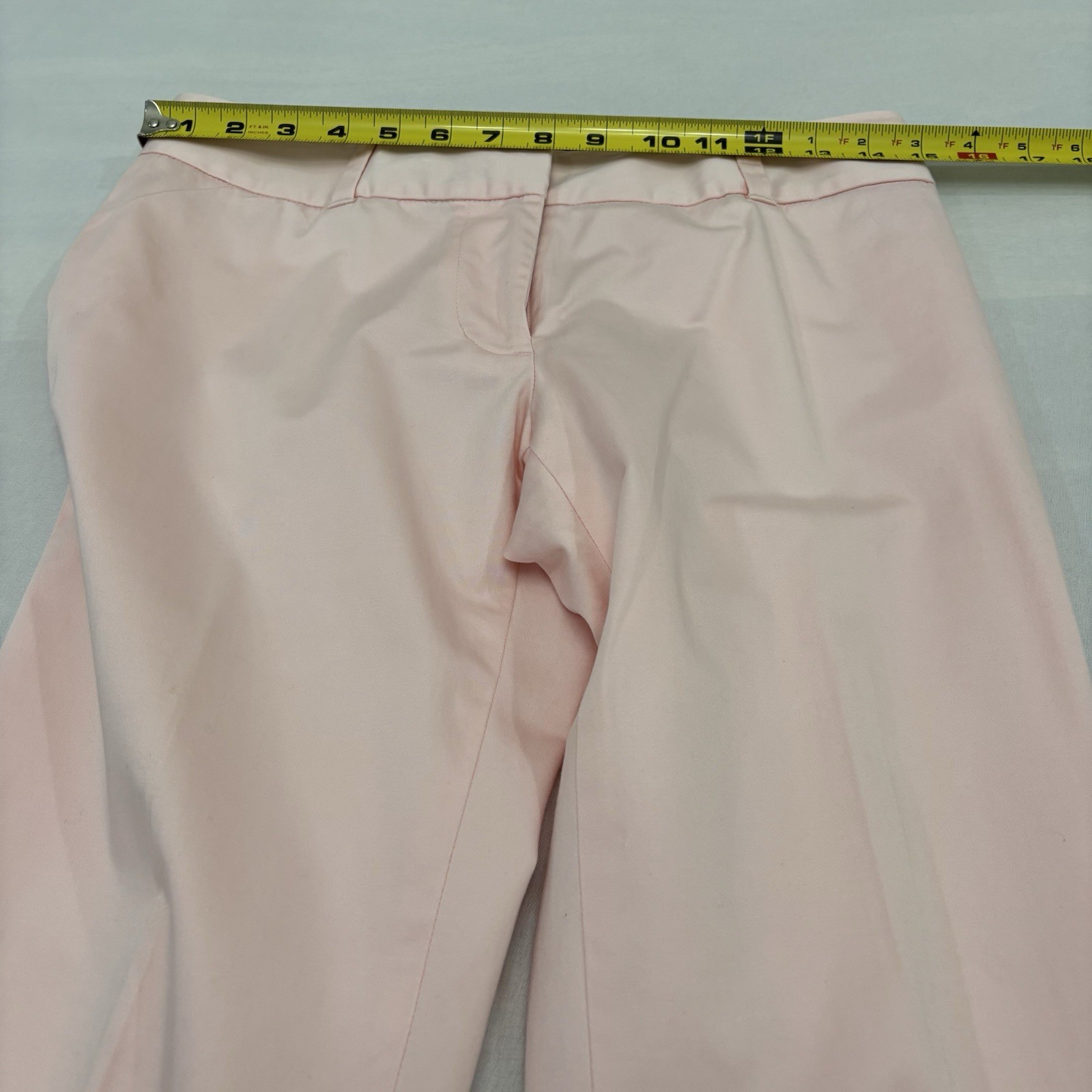 VINEYARD VINES Capri Pants Womens 98% Cotton Stretch Pink Back Pockets Sz 2