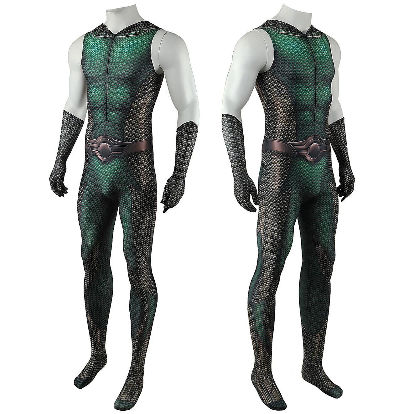 The Deep Cosplay Jumpsuit Superhero The Boys Suit Costume Halloween Adult Kids