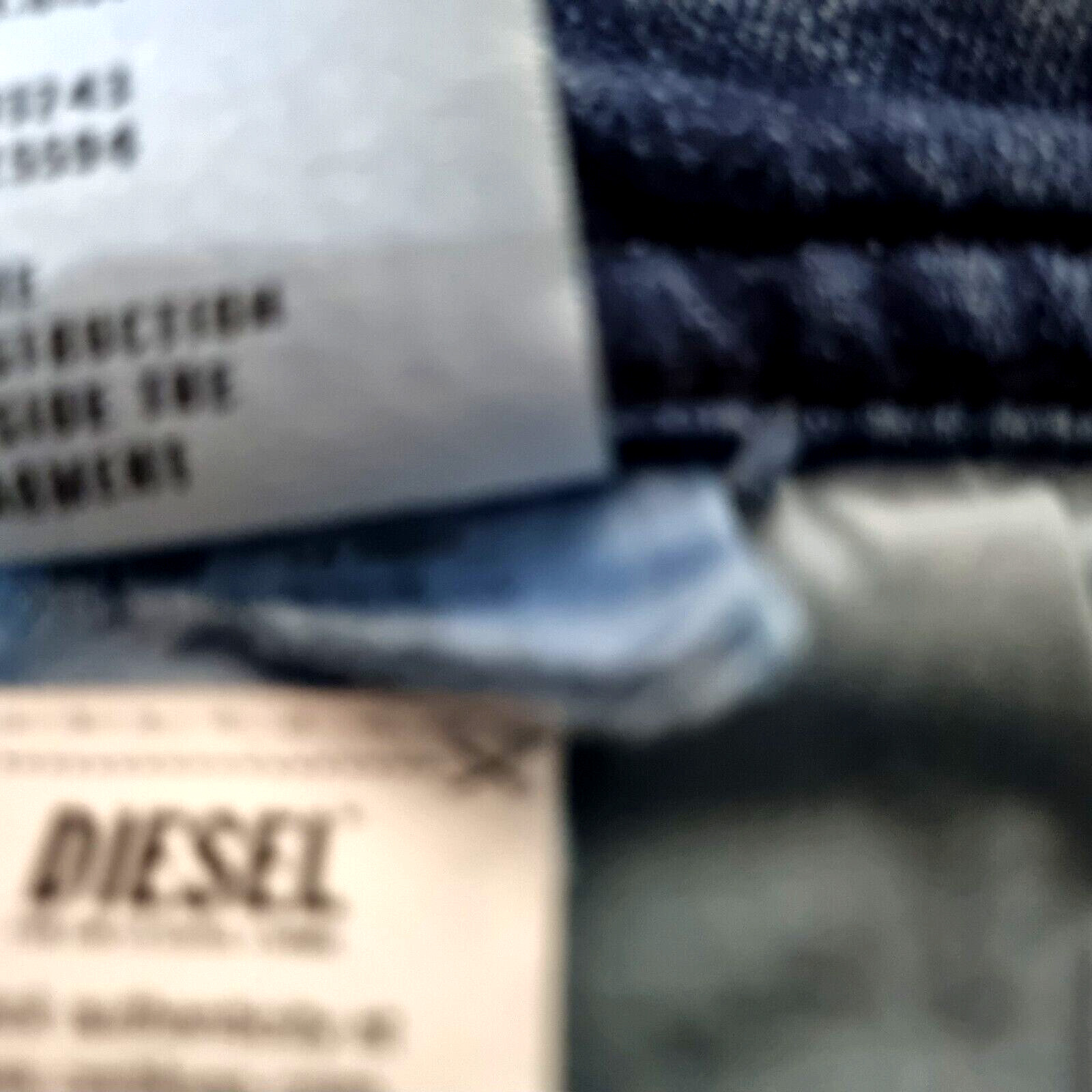 Diesel Men Jeans Sleenker 1979 Blue Denim Mid Rise Slim Leg Size 29 L30