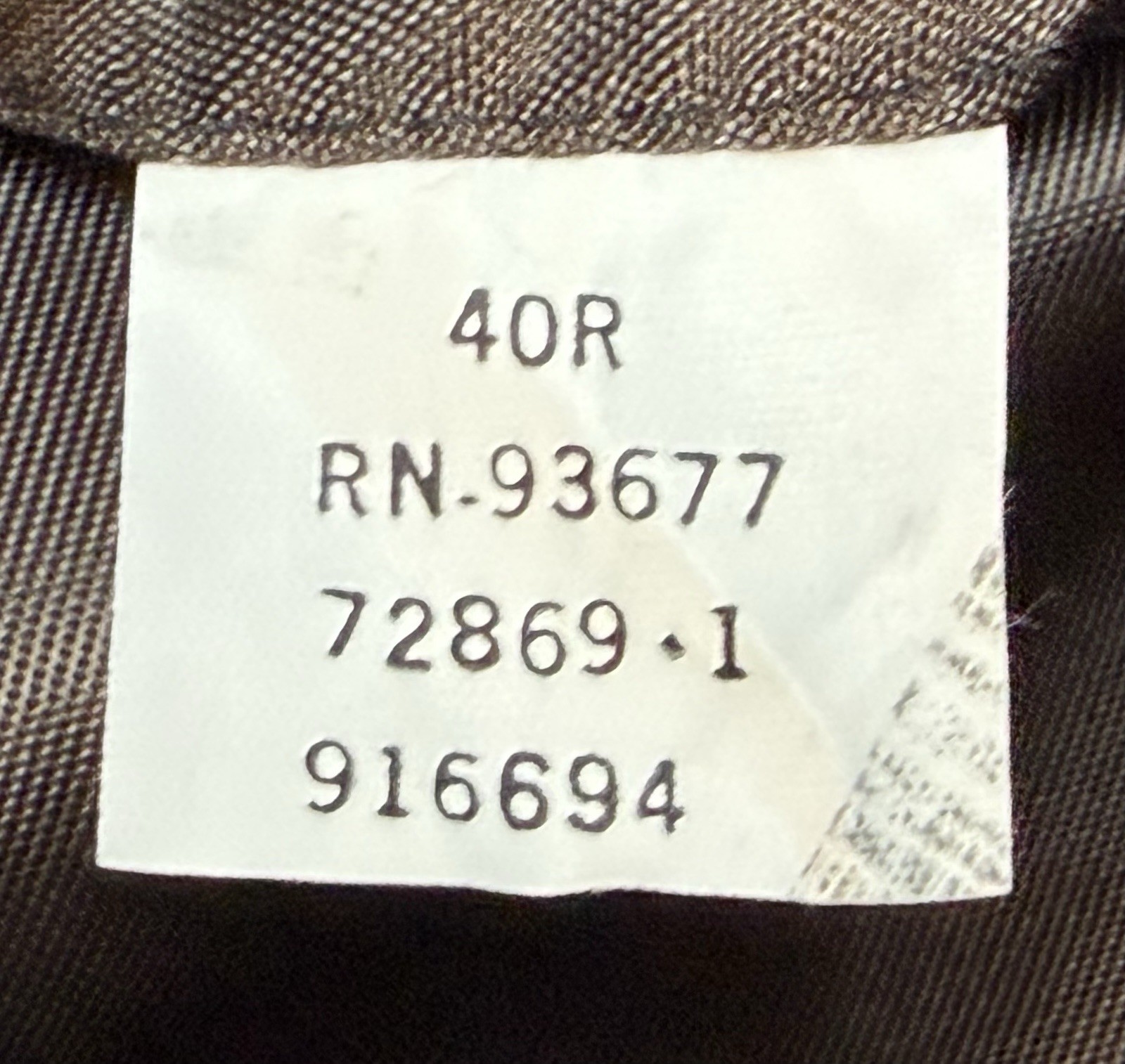 Stafford Executive Blazer Sz 40R Heathered Grays Tweed Wool & Cashmere Blend EUC