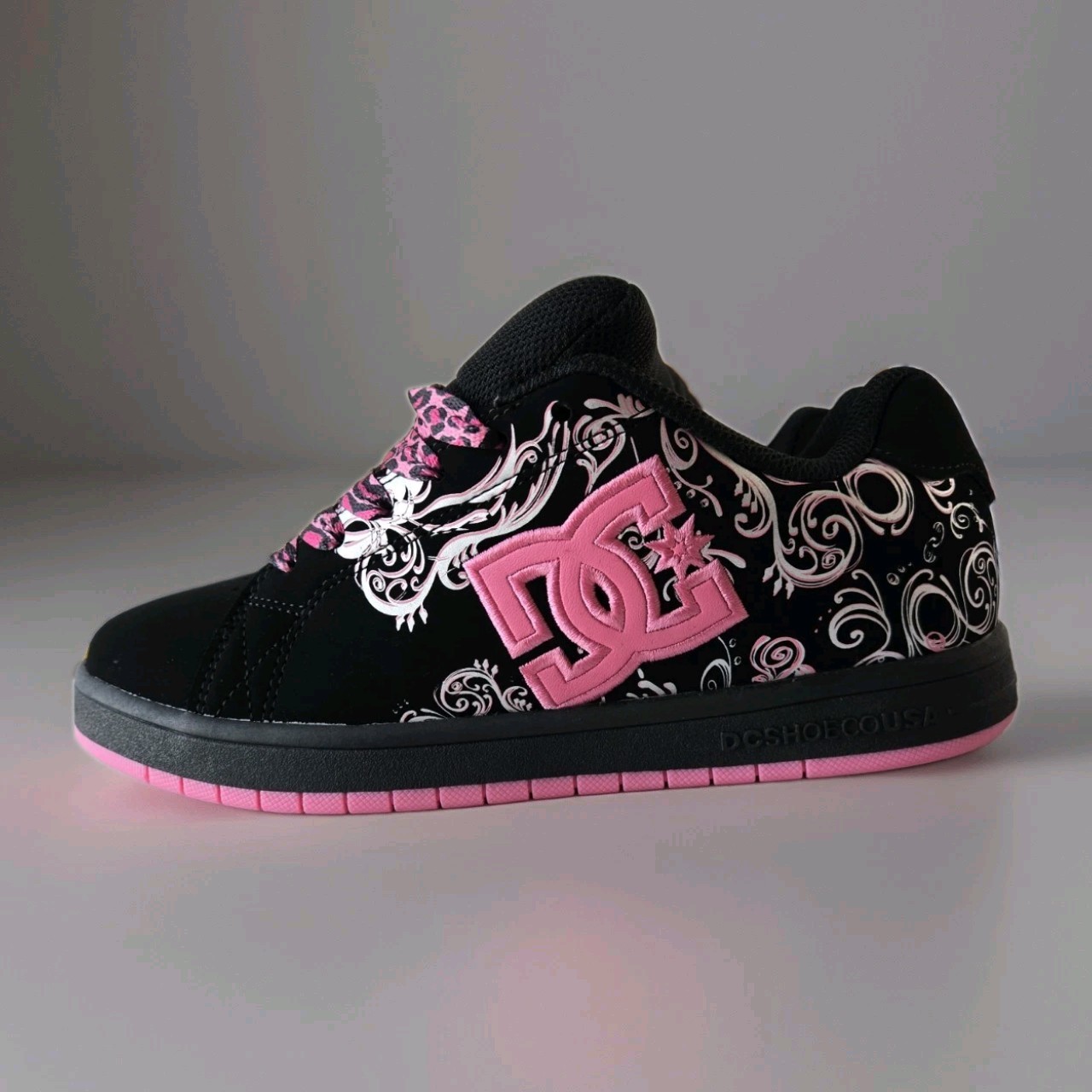 Women’s DC Gaveler SE – Black/Pink/Leopard