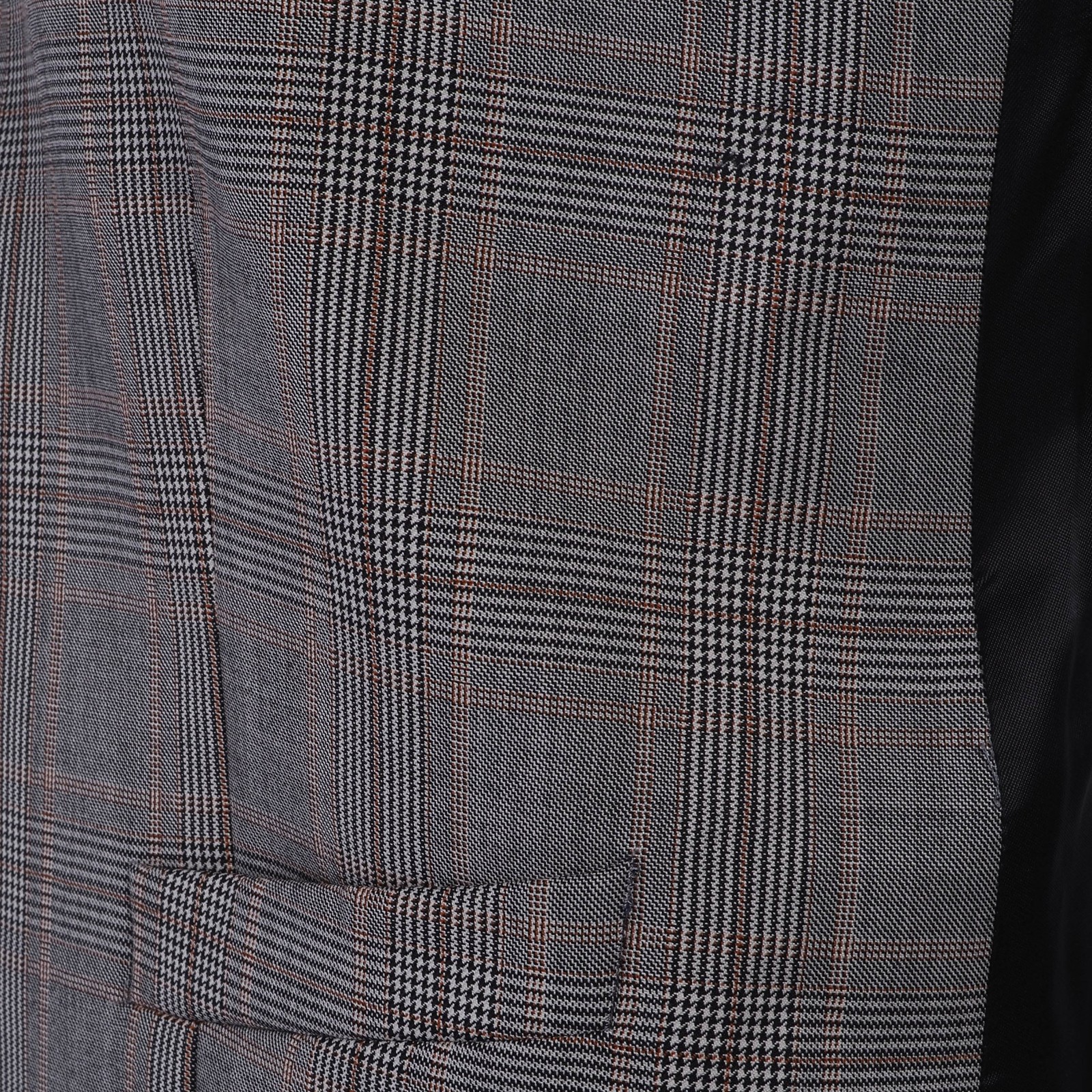 GANT vest checked size 48 men’s wool multi-colored wool vest gilet 7706218