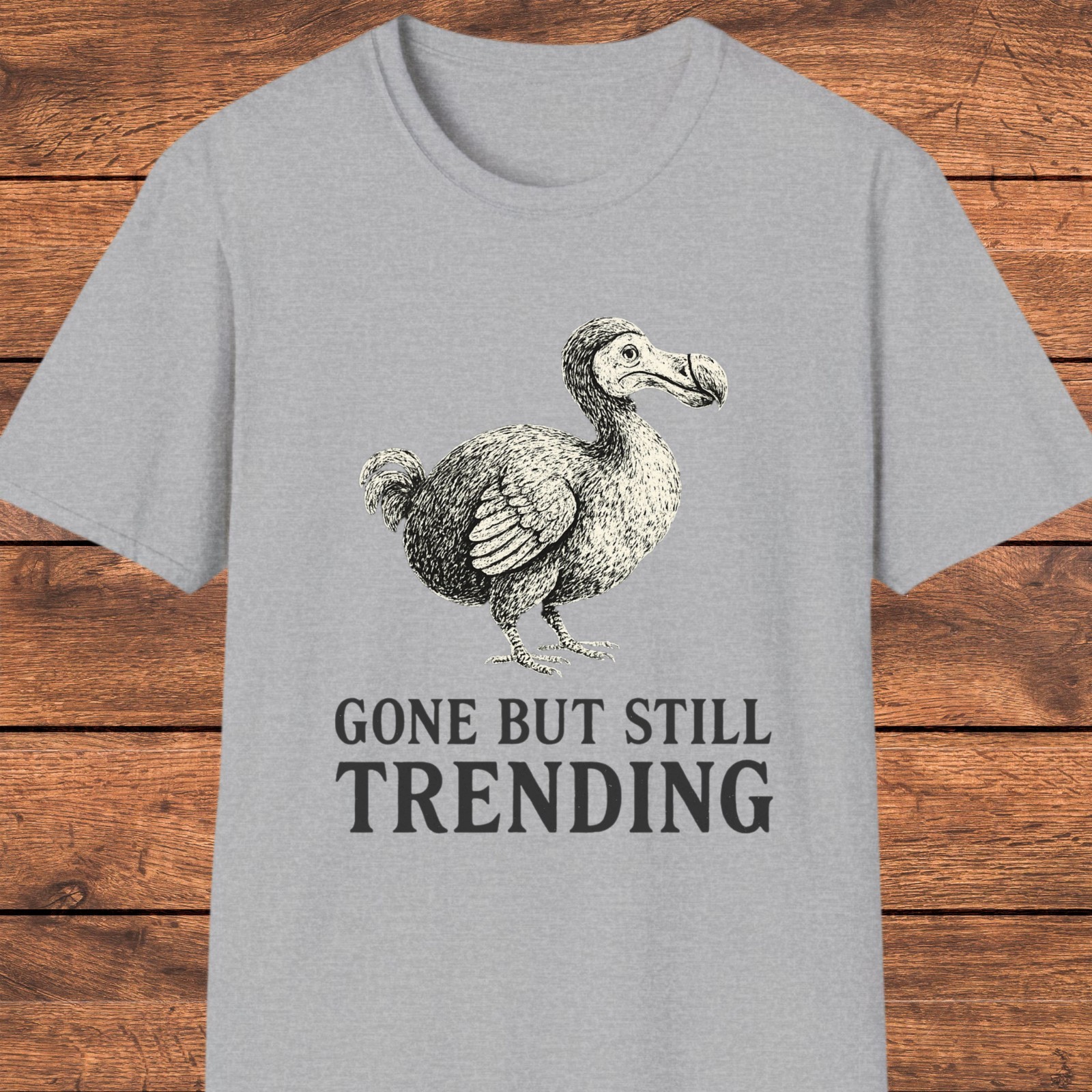 Dodo Shirt, Conservation Awareness Tee, Gift For Animal Lovers, Vintage Bird