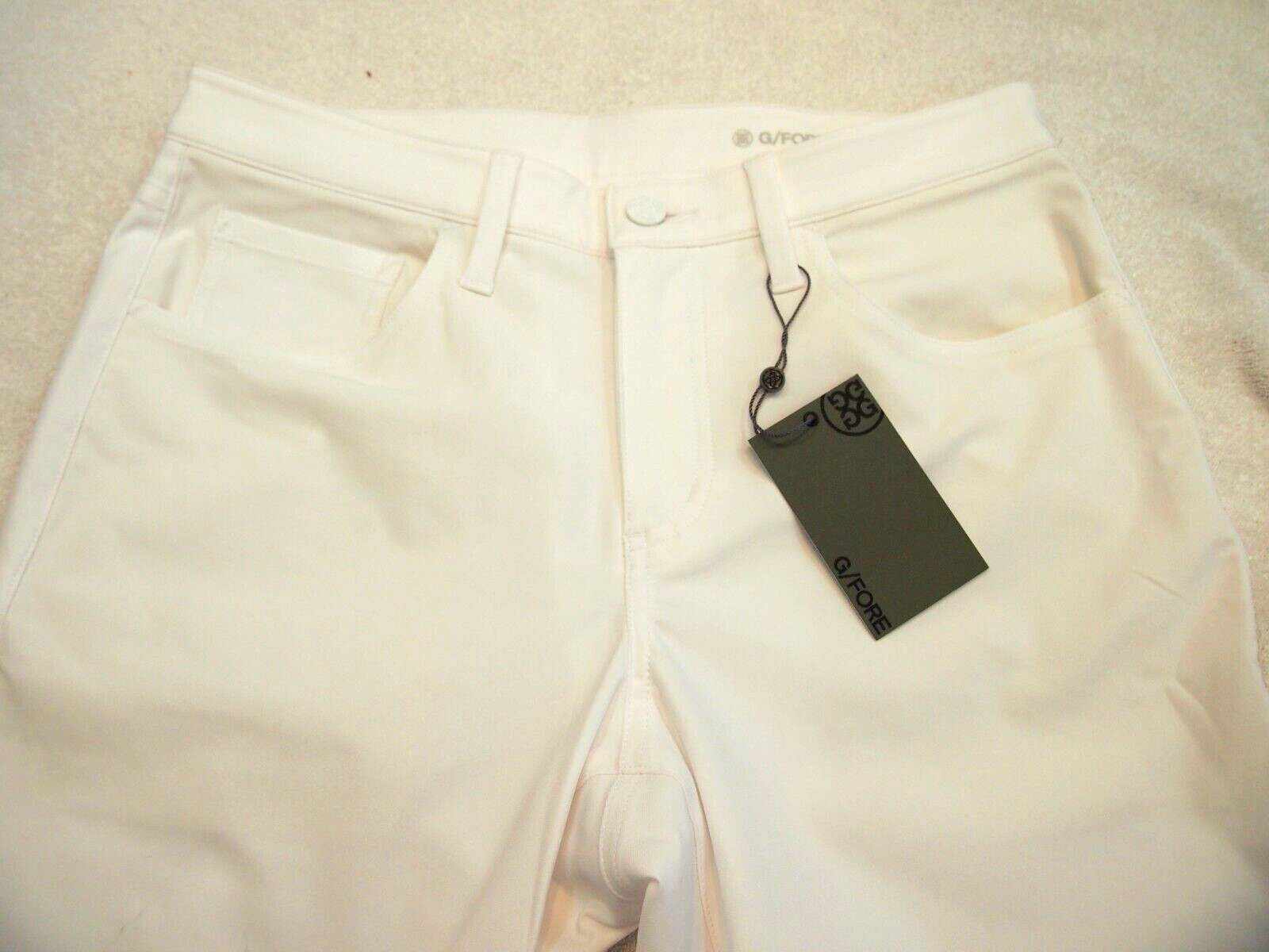 G/FORE Performance Fabric 4-way Stretch Tour 5 Pocket Pant NWT $185 32 x 32 Snow