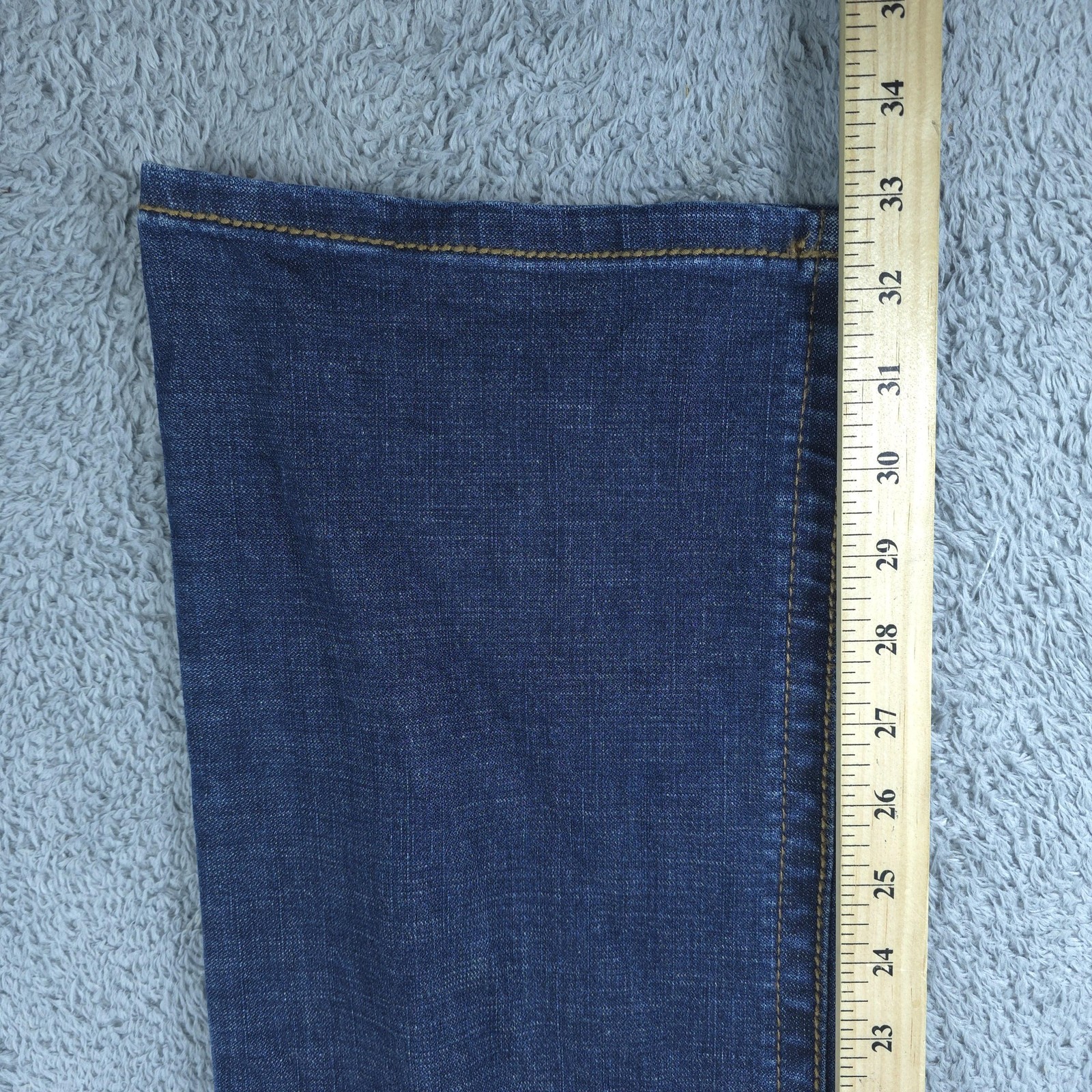 Wrangler Willow Riding Jeans Womens 11 X 34 Blue Medium Wash Bootcut Stretch
