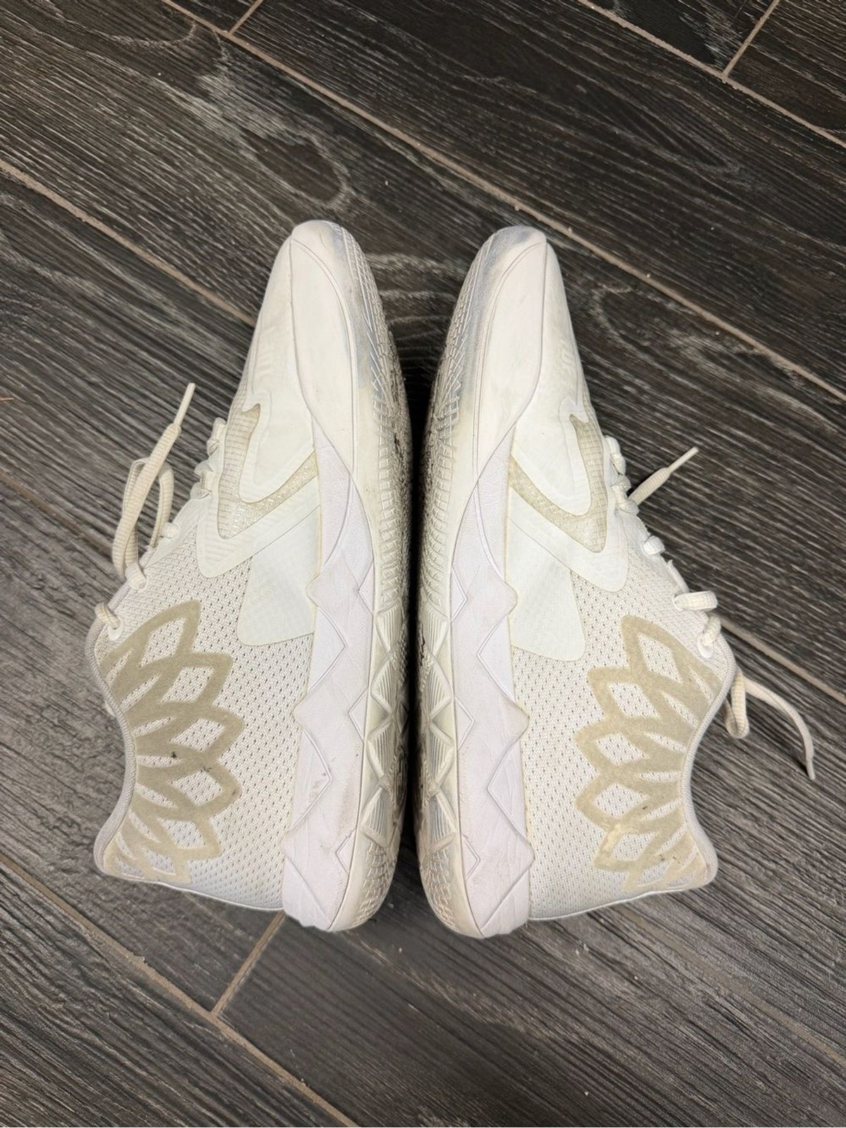 Puma MB.03 Low White Basketball Shoes LaMelo Ball
