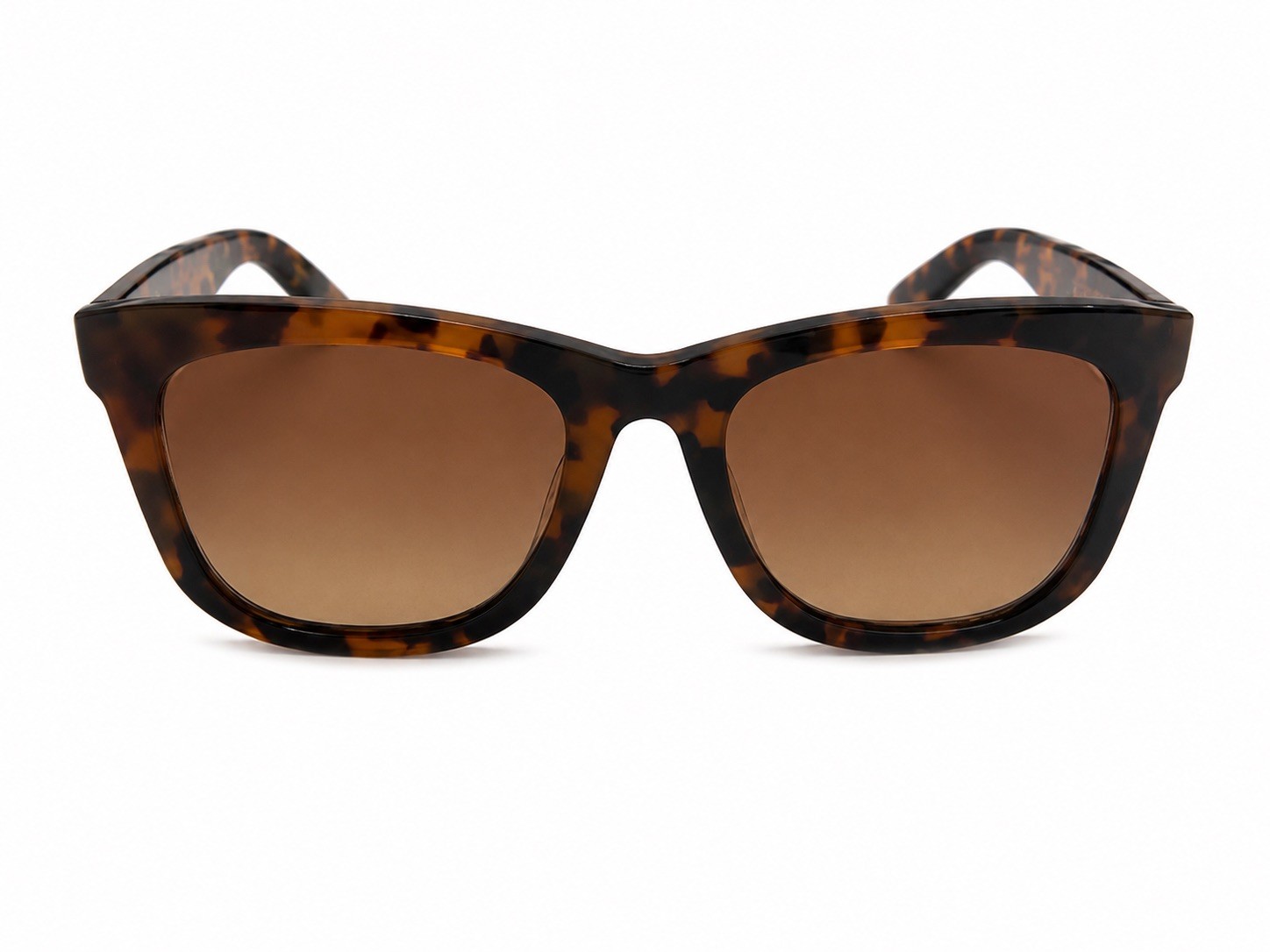 SOL KYST After Glow Tortoise Shell Sunglasses Brown Gradient Lenses w/Case Cloth