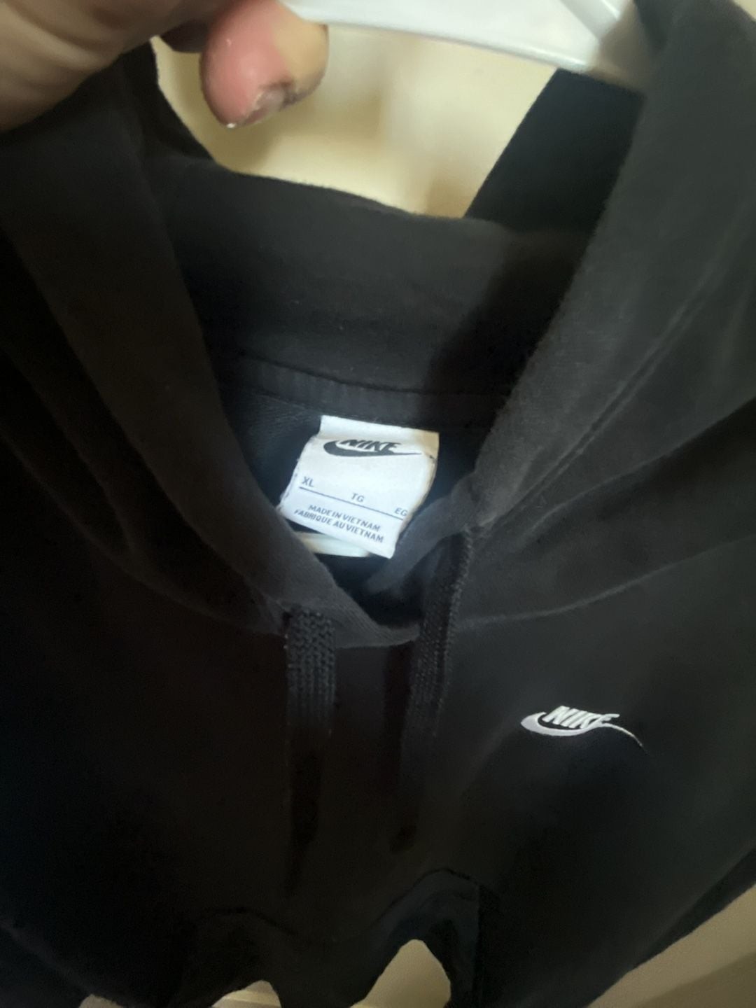 Nike Sportswear Club Fleece Pullover Hoodie Black