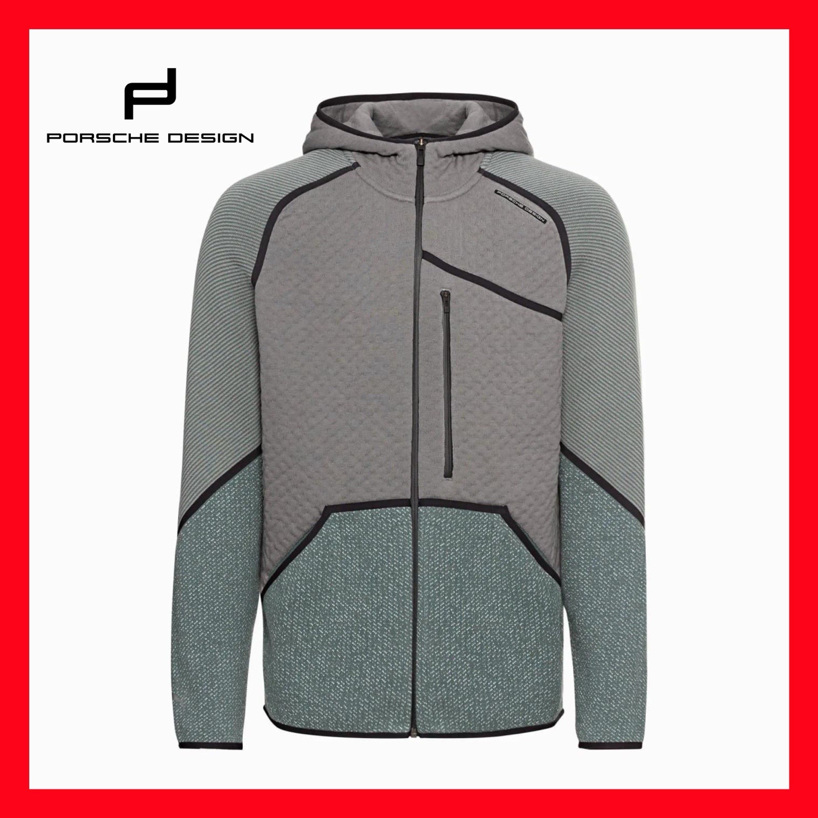 $290 Puma X Porsche Design Evoknit Midlayer Jacket 531983 01 Men’s Size Medium