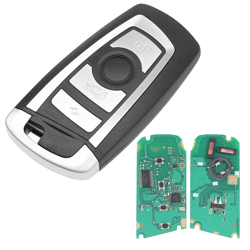 315/433/868Mhz Smart Remote Key Keyless Go For BMW 3 5 7 Series 2009-2016 CAS4