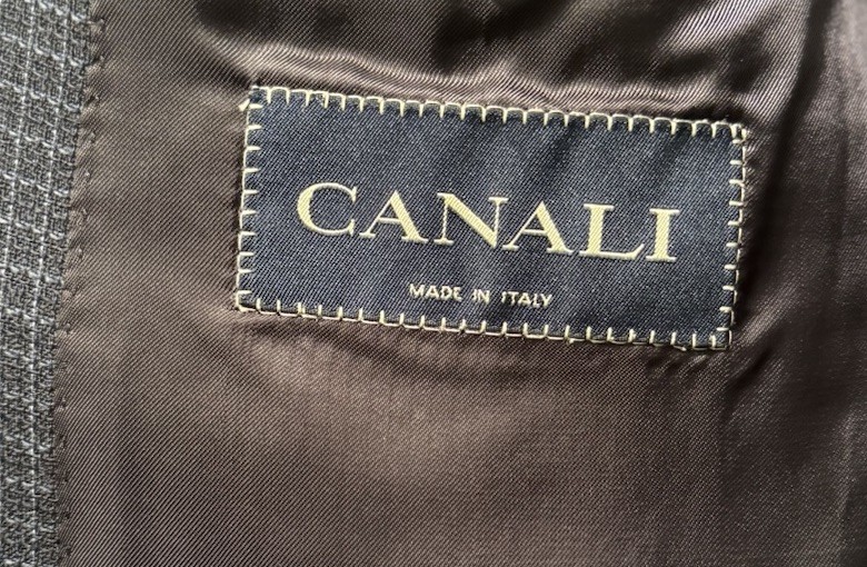 Canali Suit Jacket Made In Italy