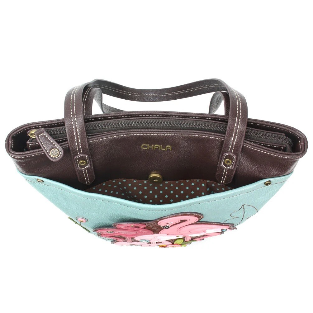 CHALA Deluxe Everyday Tote FLAMINGO (Blue) NWT