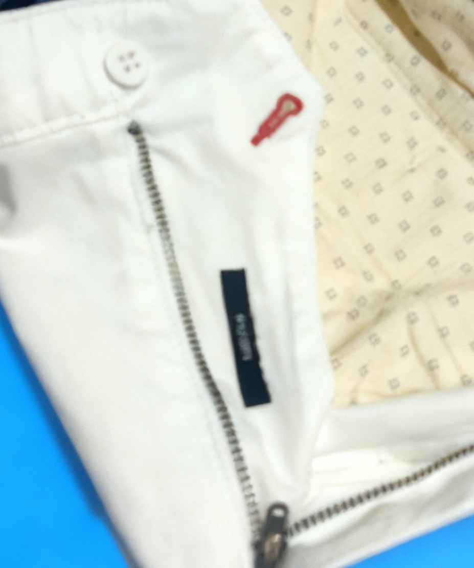 Cremieux Men’s White Pants Size 38 Classic Fit Straight Leg Cotton Twill NWT