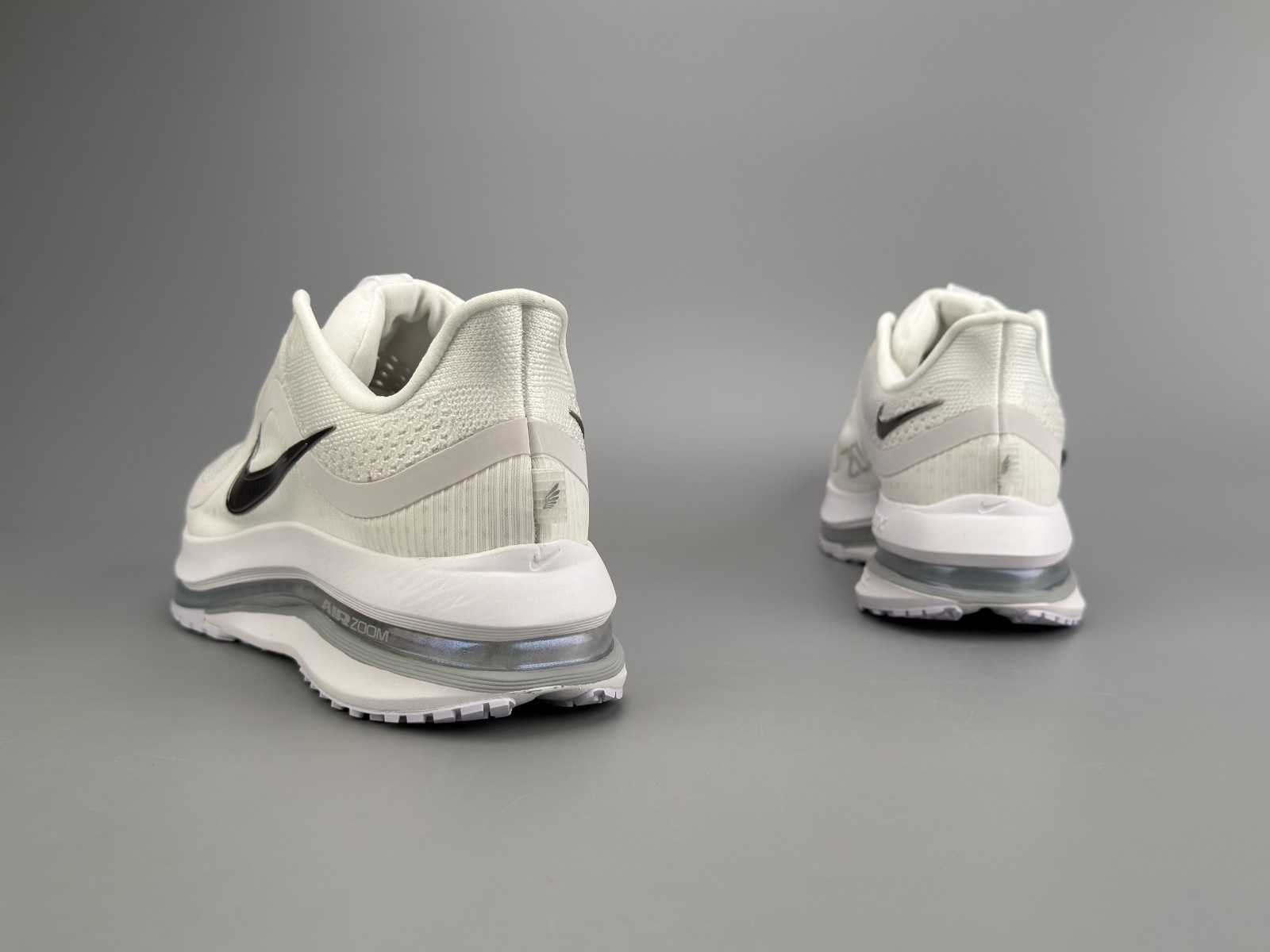 New Nike Air ZOOM Pegasus Premium White Metallic Silver Men’s sneakers