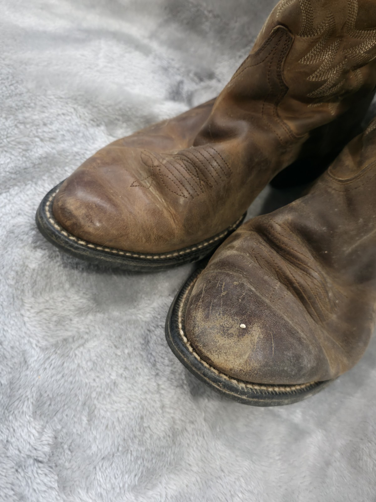 Mens 11 EE Ariat Heritage Brown 12” Tall Western Cowboy Boots (34725) 10002204