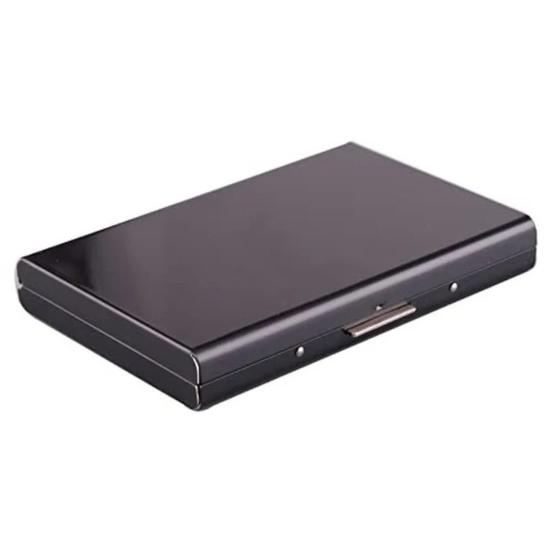 RFID Blocking Credit Card Holder Slim Aluminum Metal Wallet Case
