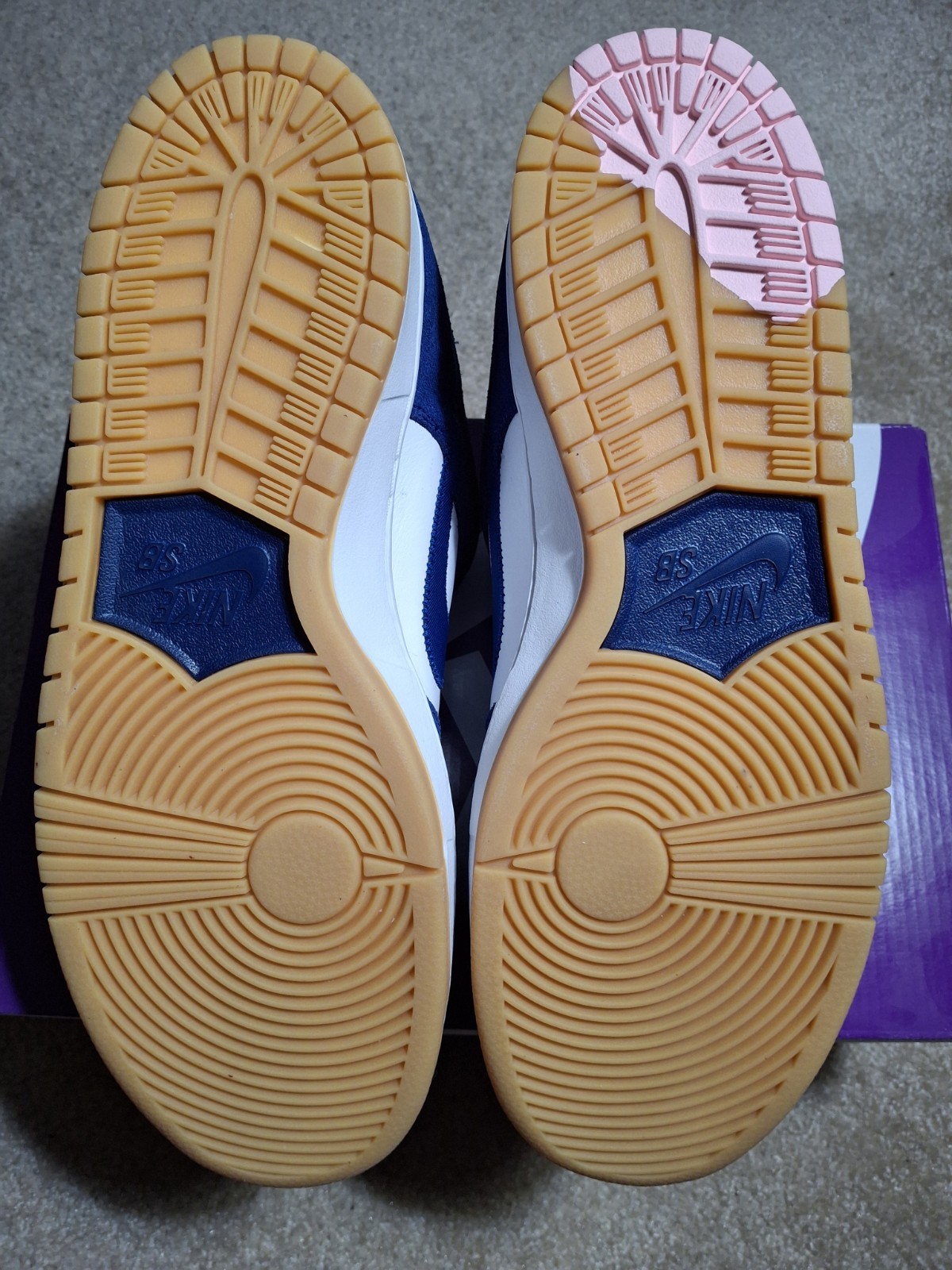 Size 14 – Nike SB Dunk Low Pro Los Angeles Dodgers Blue White Gum Suede
