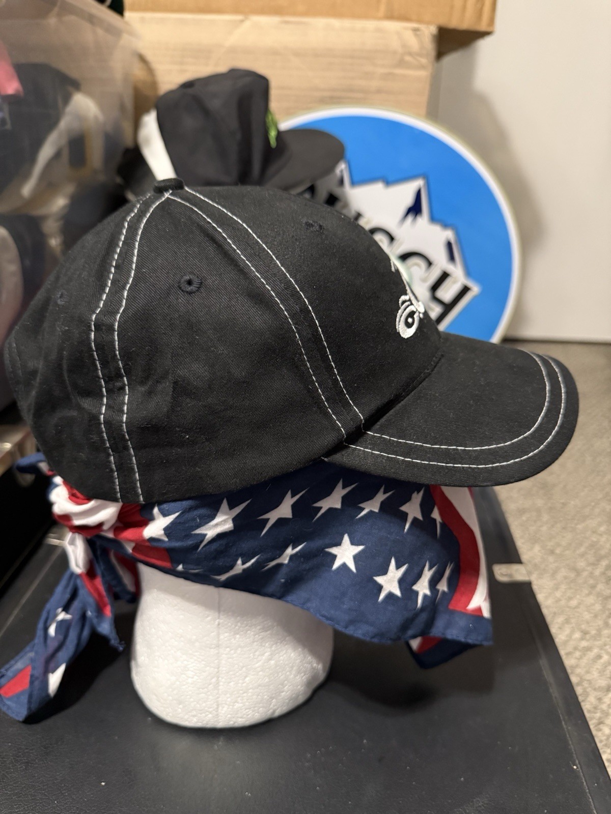 Orange County Choppers embroidered Official black Hat Mens Cap Strapback