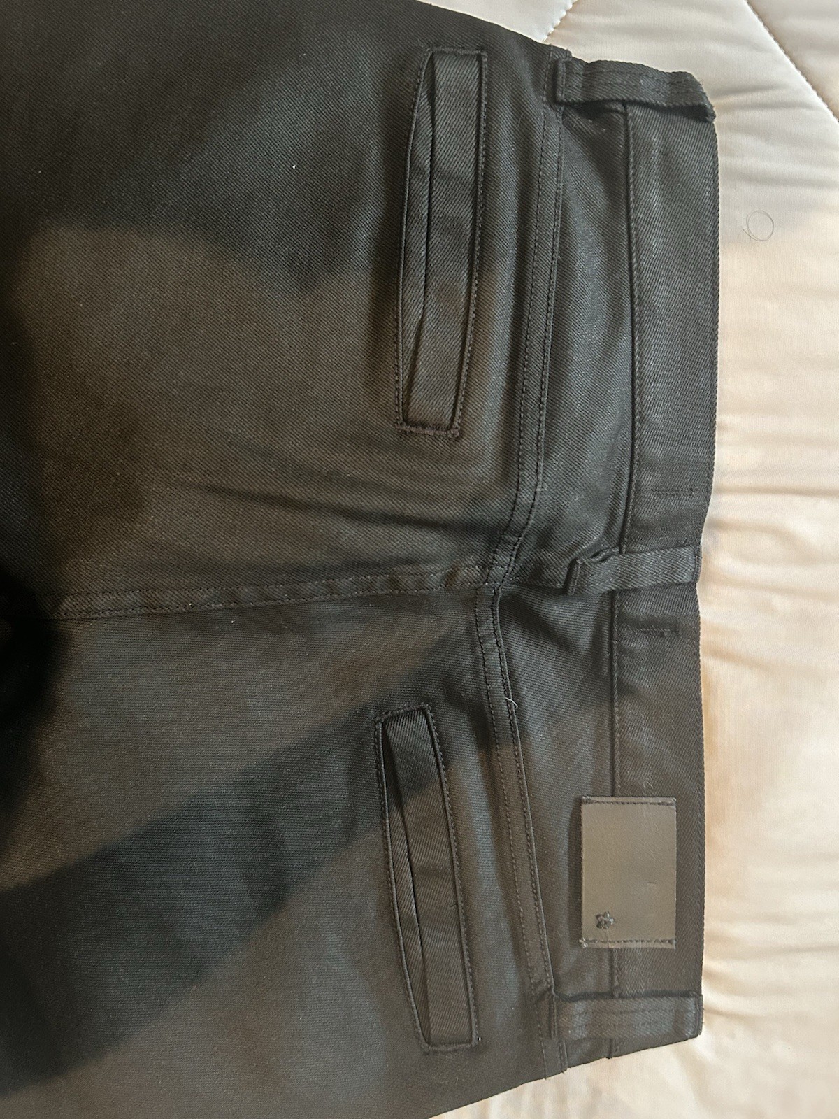 4 pair-John Varvatos Men’s Dark Wash Blue Denim Slim Straight Jeans Mid Rise