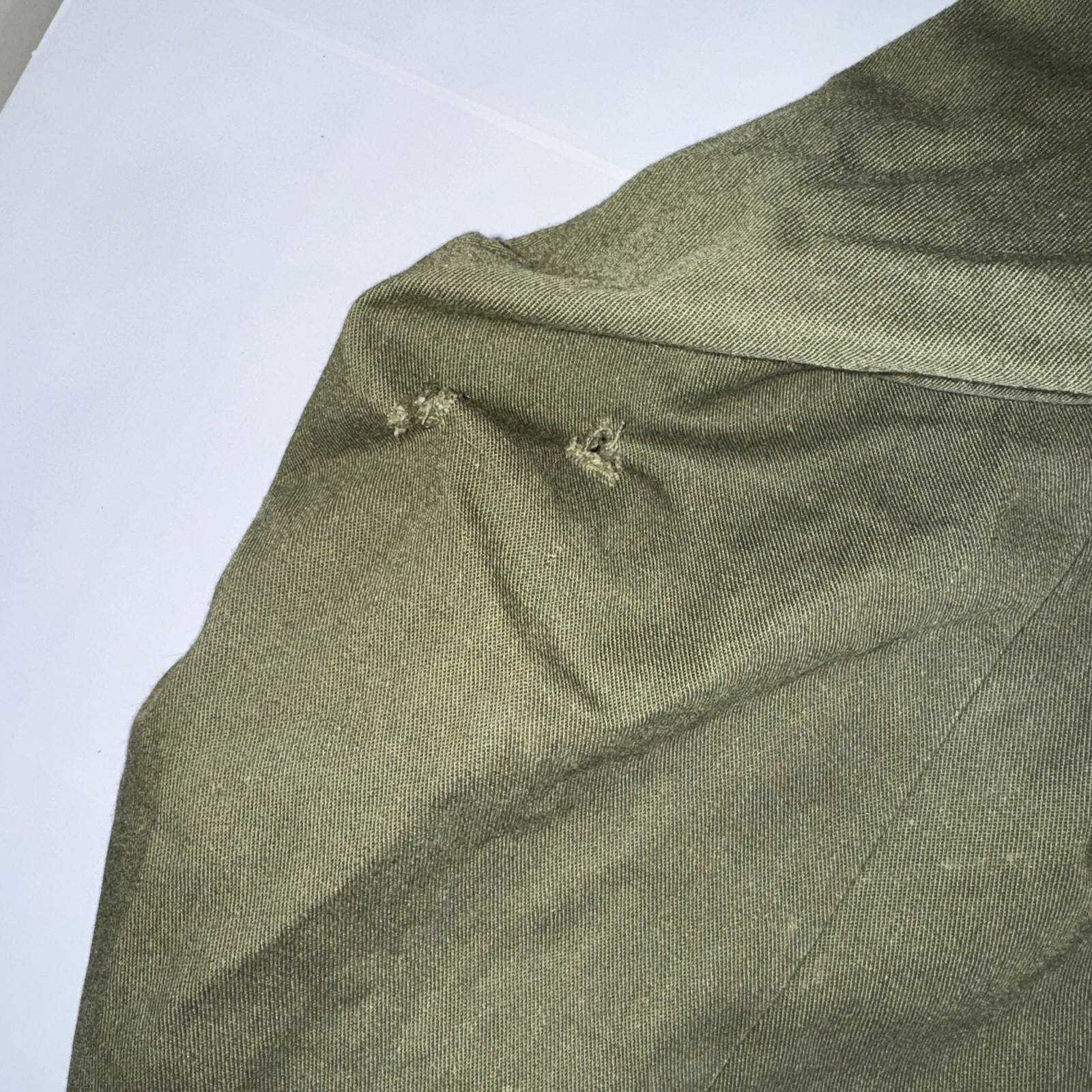 Vintage US Army M-1951 OG 107 Field Jacket Size L Regular With Hood 1960’s 60’s