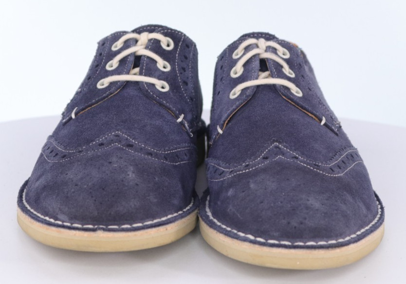 Ted Baker Jamero Men’s Wingtip Oxfords Shoes Size EU 42 US 9 Suede Blue