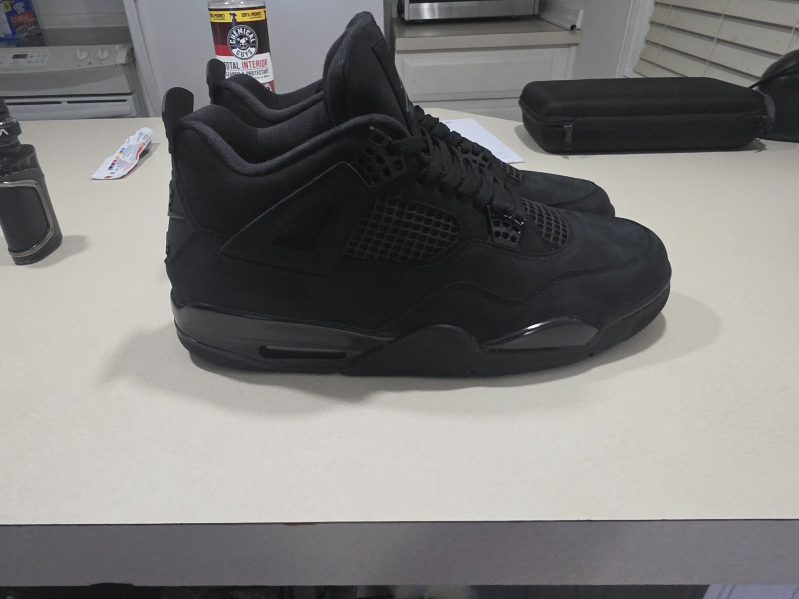 Jordan 4 Black Cat Size 14