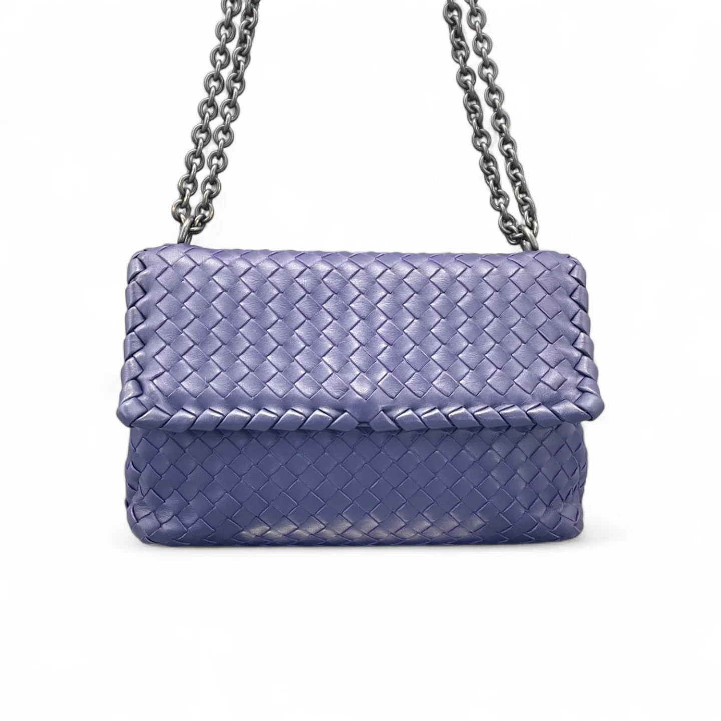 Bottega Veneta Medium Olimpia Shoulder Bag Calfskin Intrecciato (ym062826d1r)