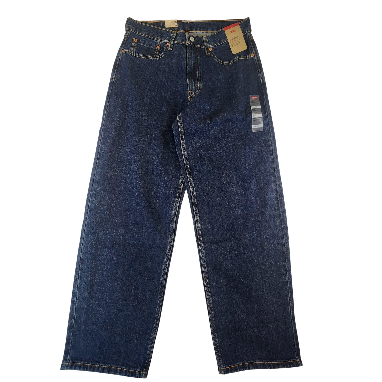 Levi’s 578 Baggy Jeans Mens 31×32 Blue Relaxed Fit Straight Leg Denim Cotton