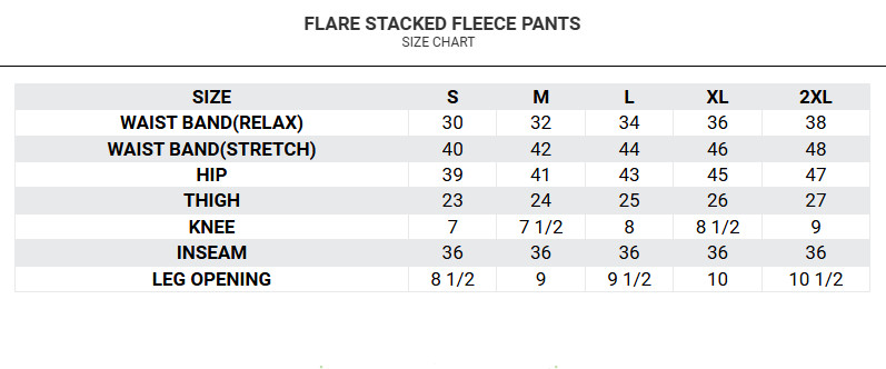 Victorious Men’s Essential Flared Stacked Athletic Fleece Sweat Pants FL94