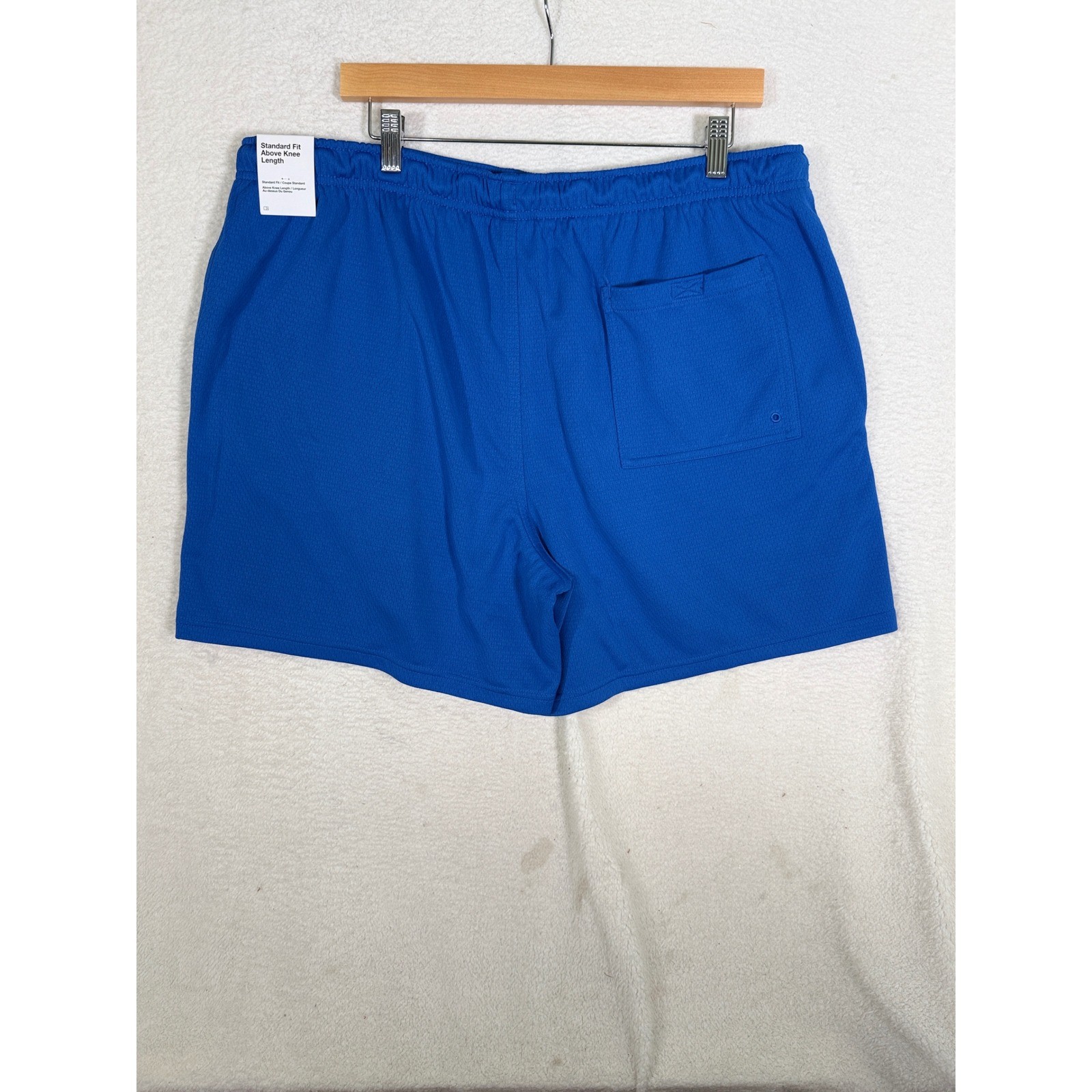Nike Mens Sportswear Mesh Shorts Royal Blue Above Knee FN3514-480 XL NWT