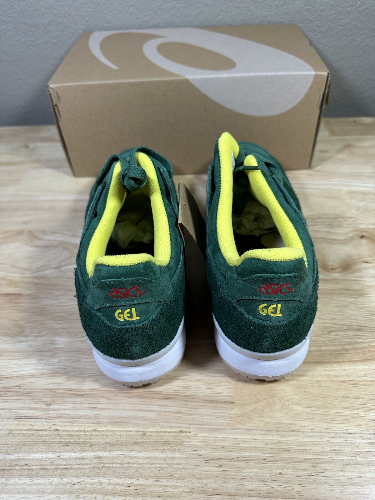 ASICS GEL-Lyte III OG Low Masters Shamrock Green Yellow Mens Multi 1201A809-300
