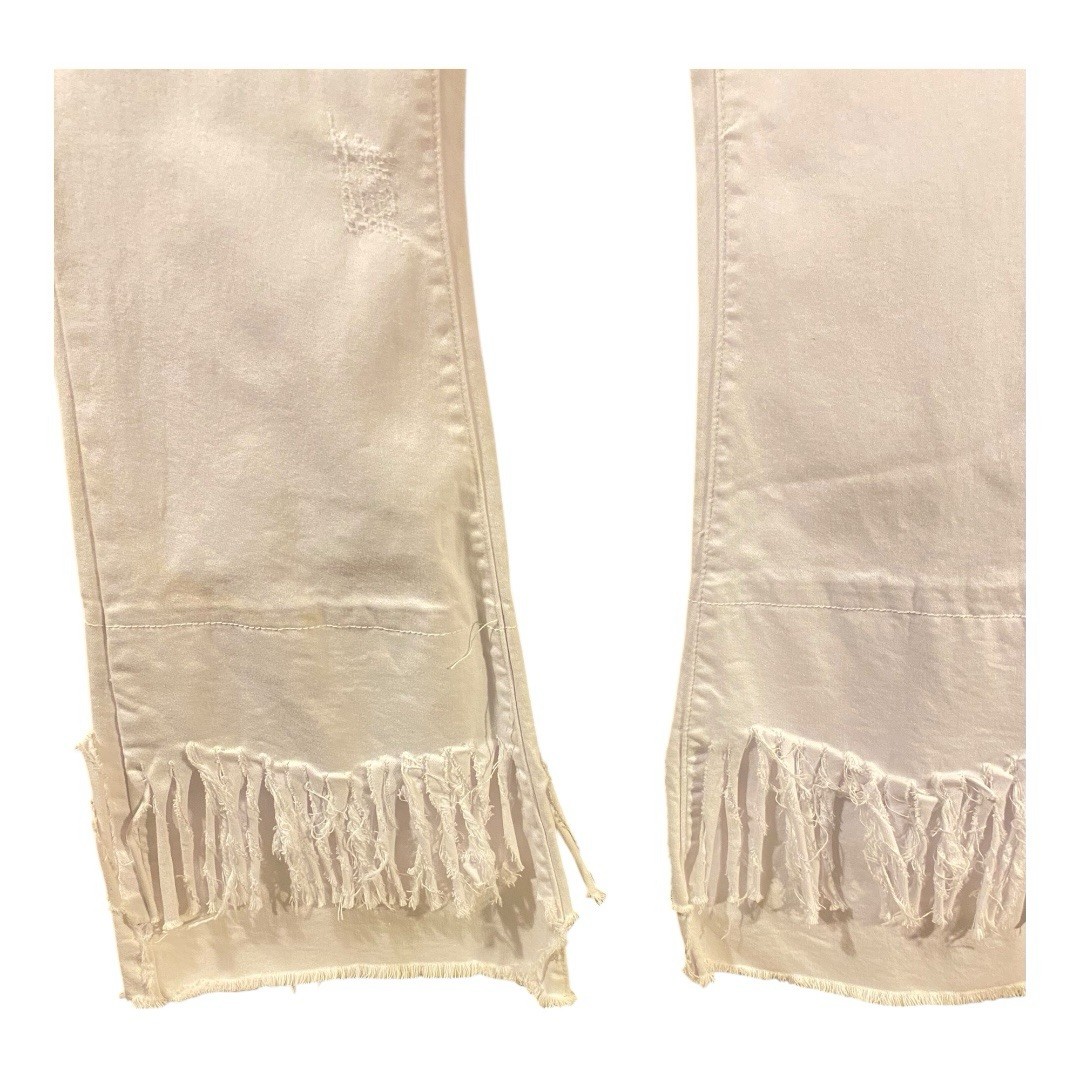 Lux Moda Women’s White Hell Bottom Jeans NWT