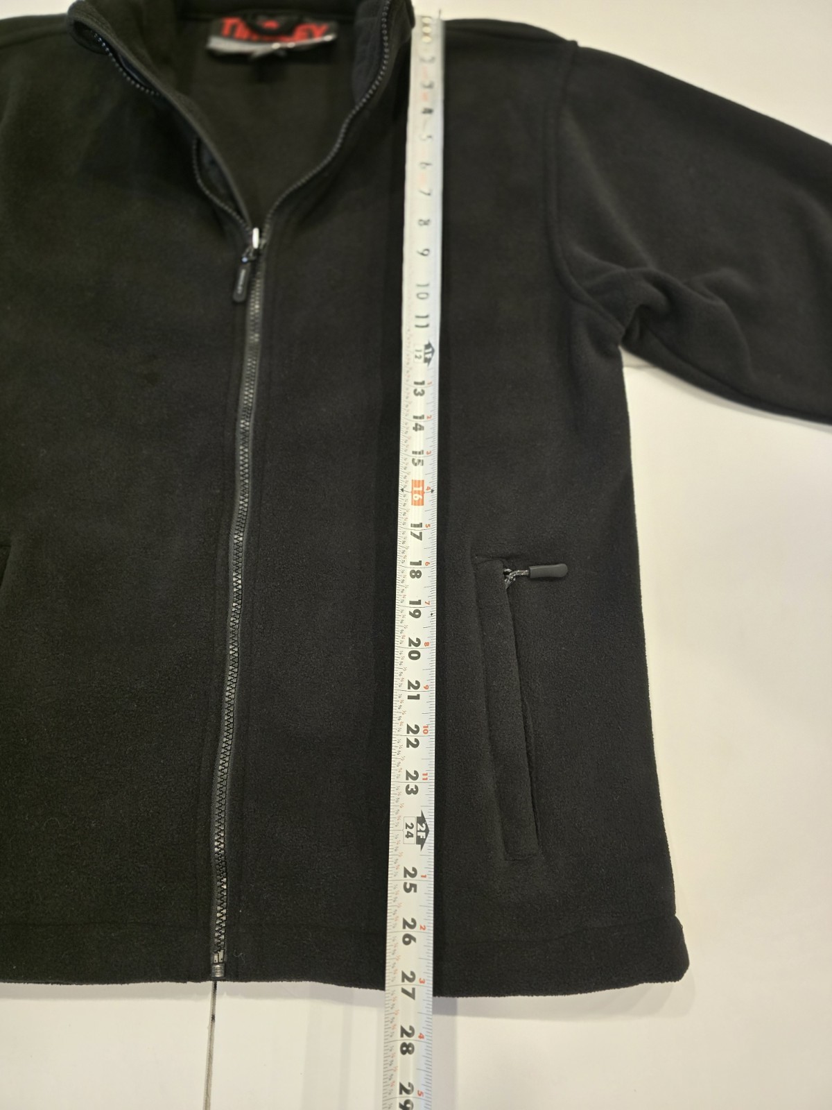 Tingley SYNC System Men’s Black Mid-Length Jacket M Full Zip Zipper Embroidered