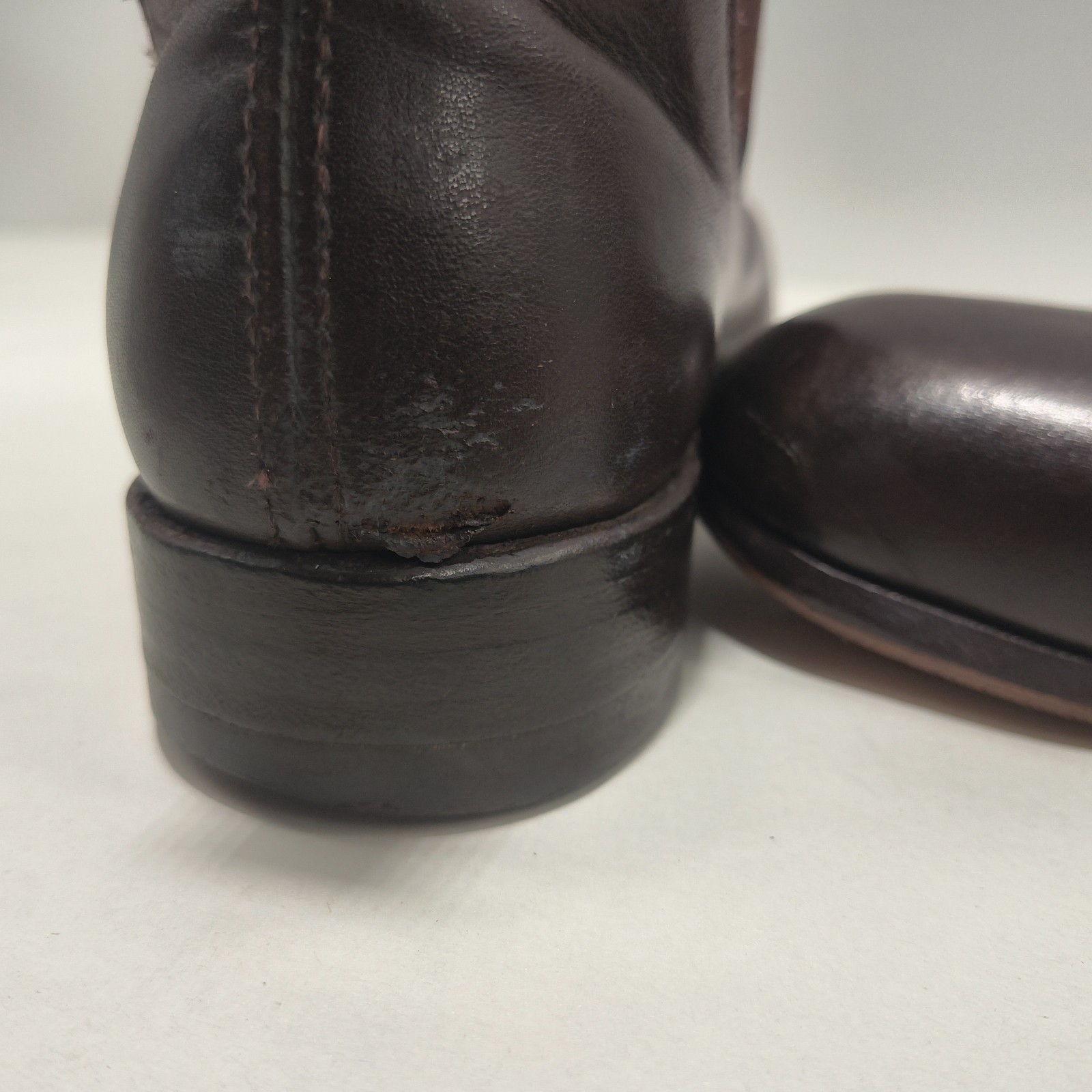 R.M. Williams Comfort Craftsman Boots – Brown Leather – Size 5 G WF