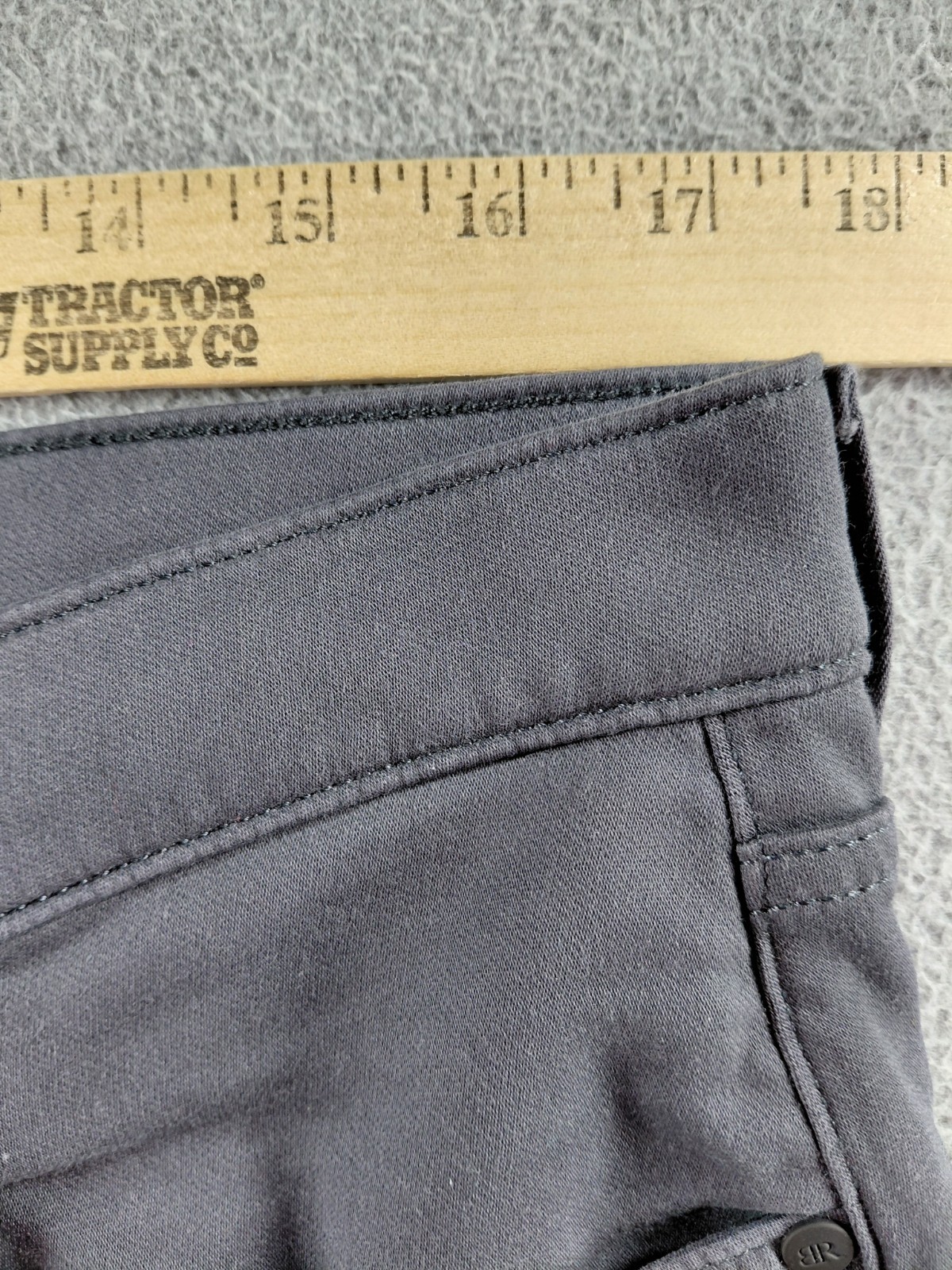 Banana Republic Men’s Pants Size 34×34 Gray Straight Leg Stretch 5 Pocket 35×34