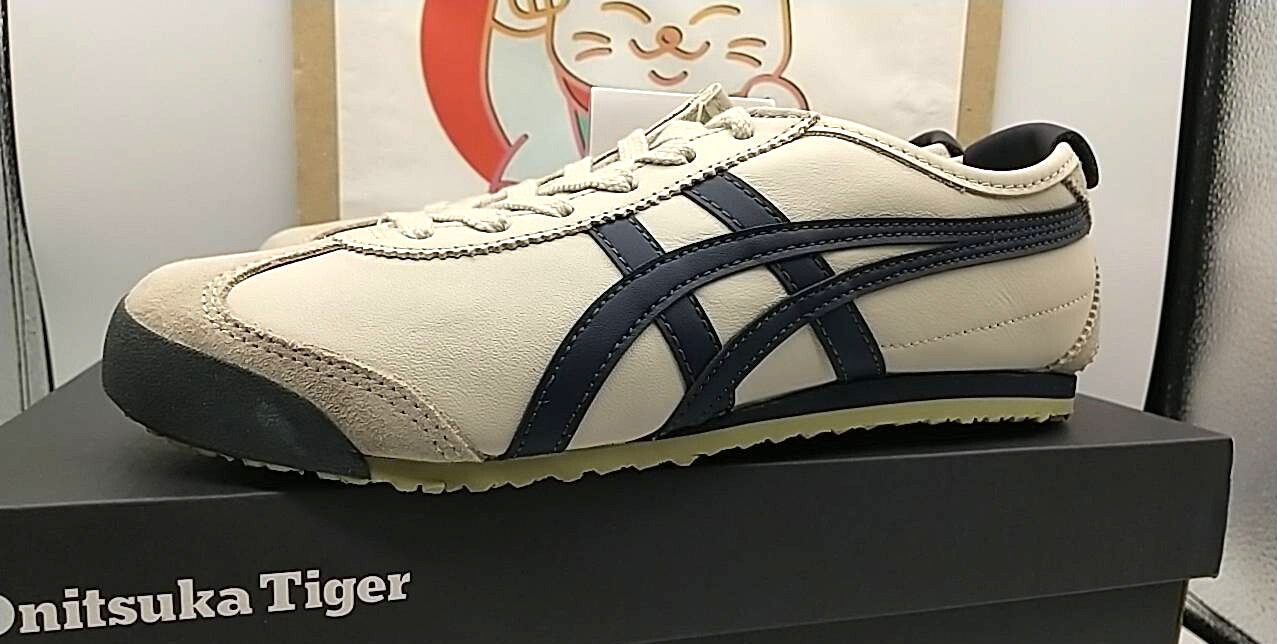 Onitsuka Tiger MEXICO 66 BIRCH/PEACOAT 1183C102 200 UNISEX NEW!! Japan F/S