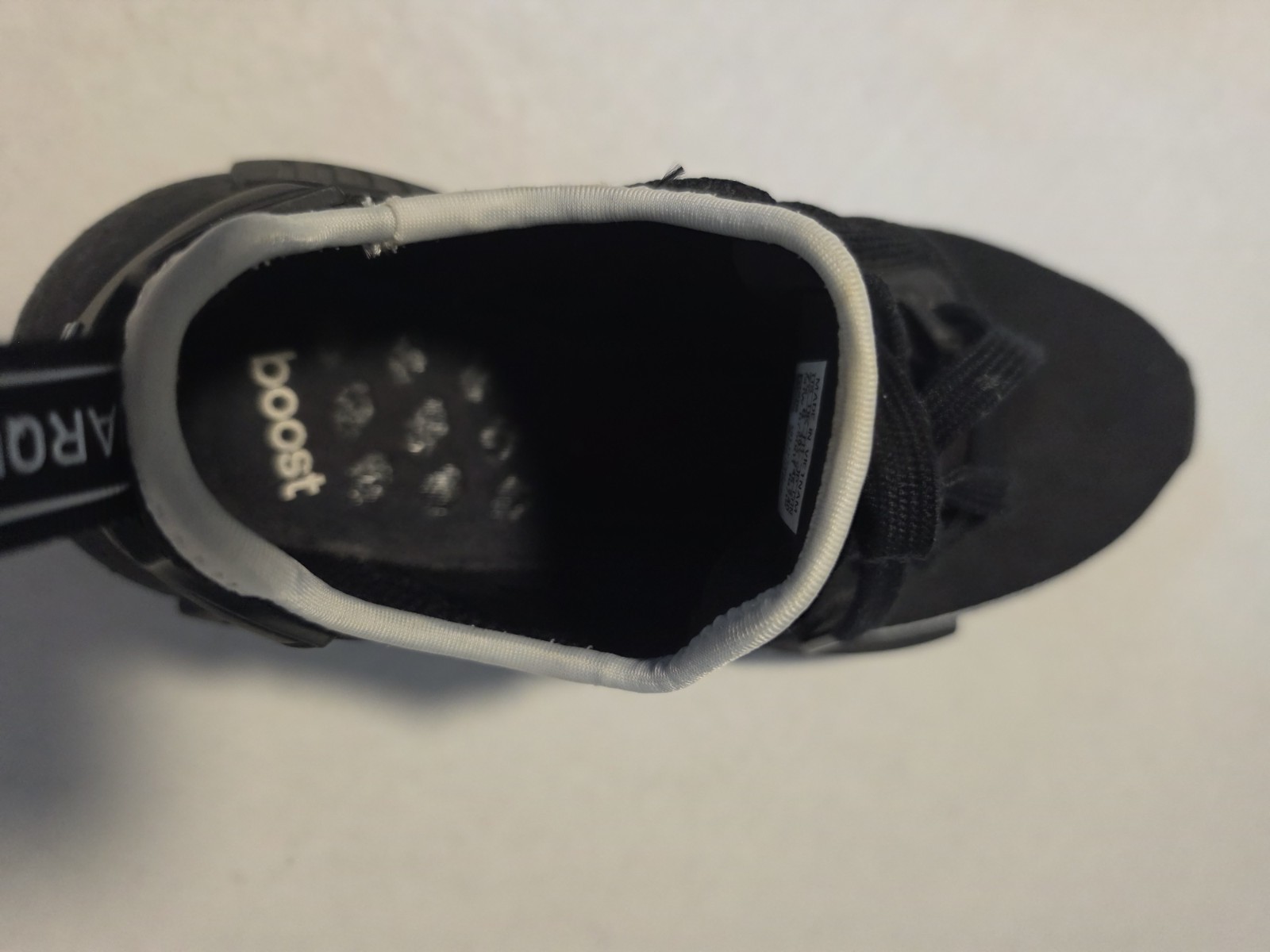 adidas NMD_R1 Black Tape Logo Womens
