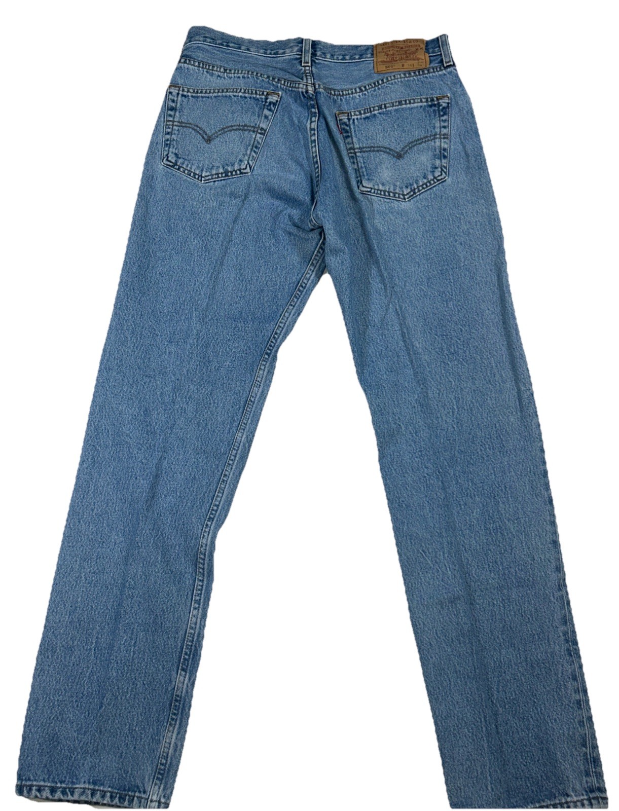 Vintage 2000 Levi’s 501 Men’s Jeans 34×34 Button Fly Denim Y2K