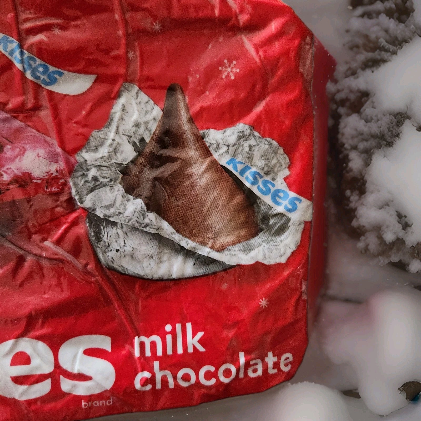 Repurposed Hershey Milk Chocolate Candy Wrapper Bag