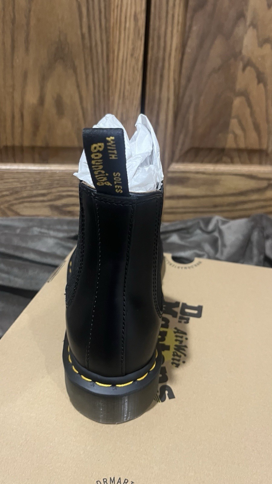 dr. martens air wair with bouncing soles