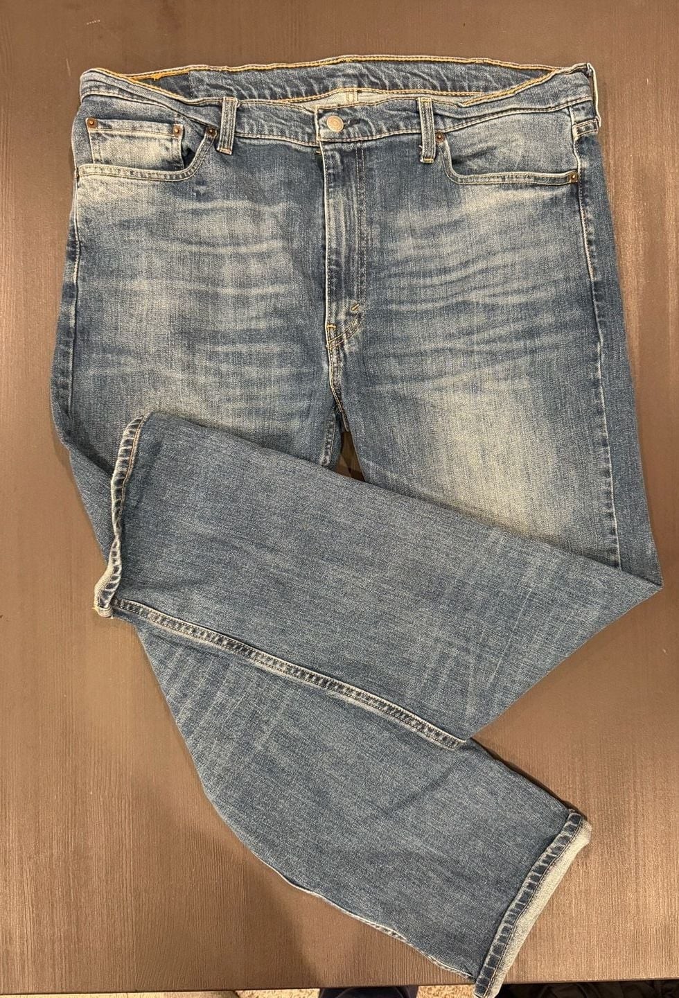 Levi’s 513 Slim Straight Fit Blue Jeans Men’s 38×30