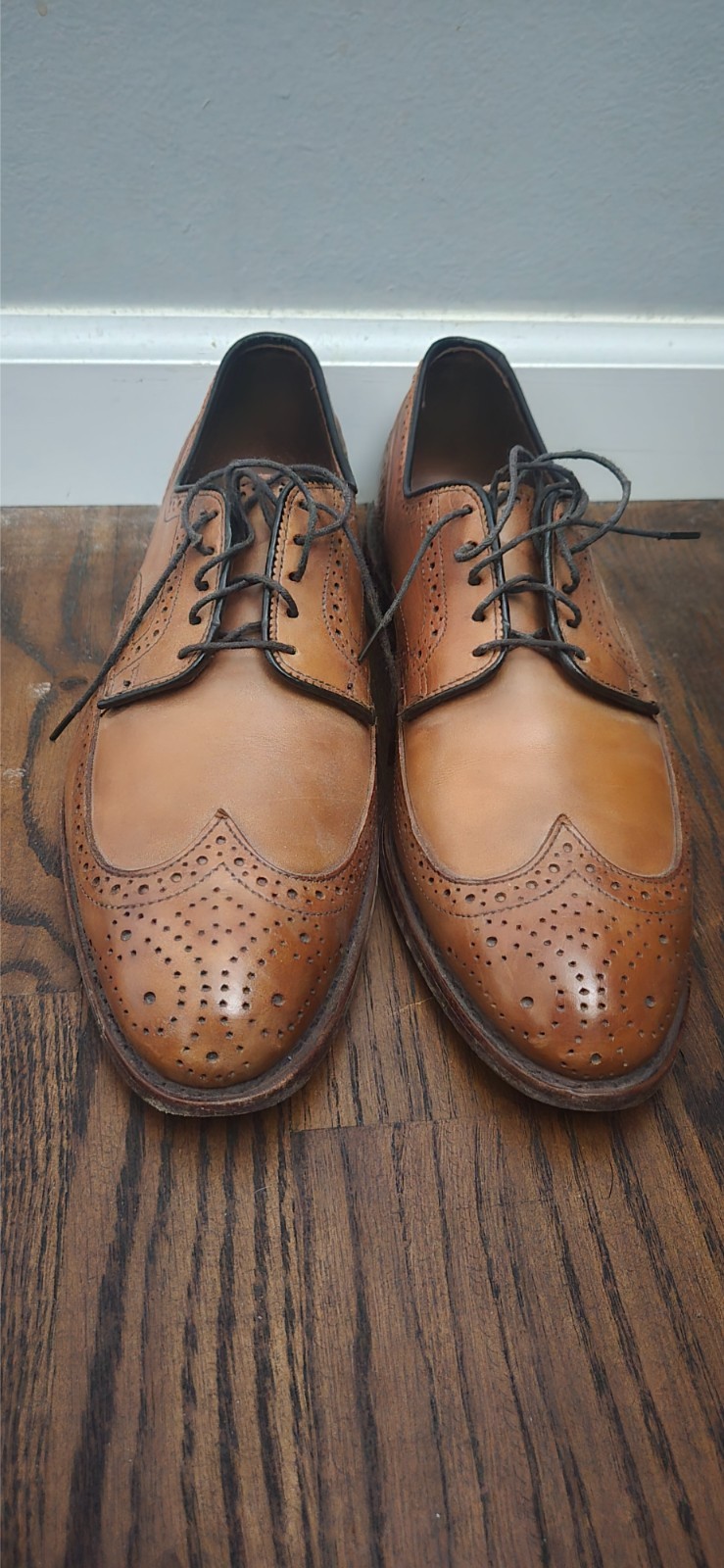 Allen Edmonds Player’s Shoe Men Size 9.5 D Walnut Brown 9752