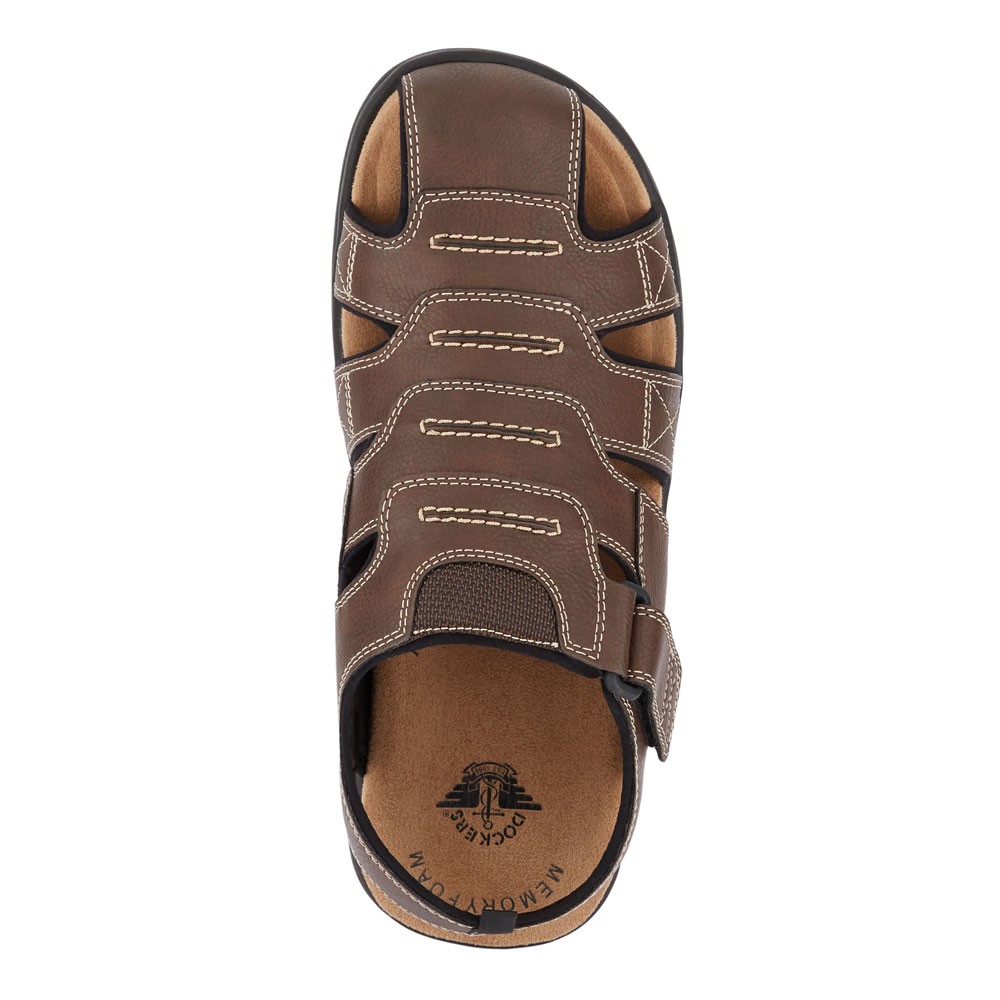 Dockers Mens Searose Casual Comfort Outdoor Sport Fisherman Sandal Shoe
