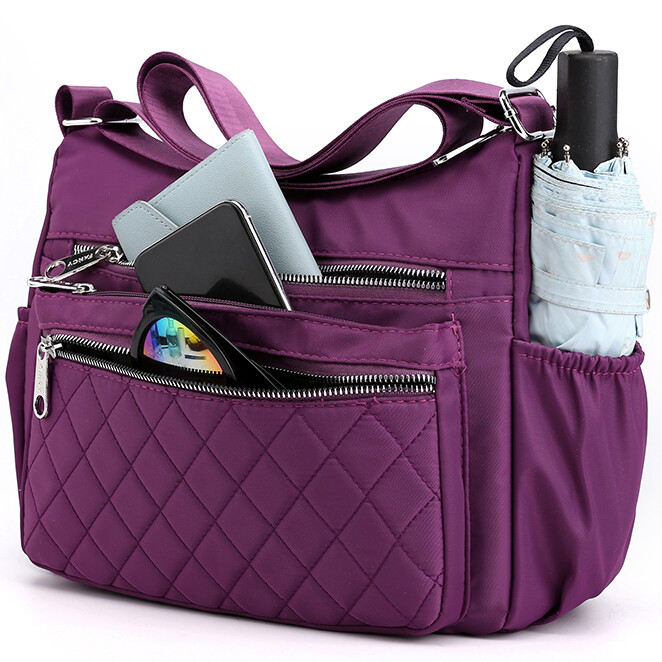 NEW Waterproof Messenger Cross Body Ladies Handbag Bag Shoulder Bag Womens Purse
