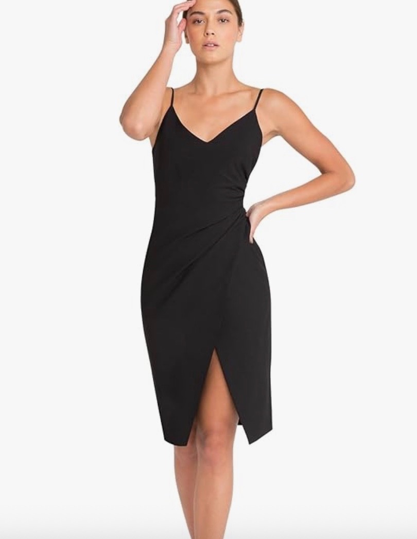 BLACK HALO Bowery Sheath Dress, Size 8 Black