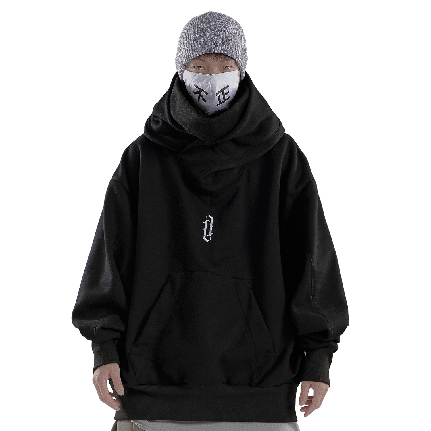 MFCT Men’s Deadly Assassin Hoodie Japanese High Neck Winter Pullover