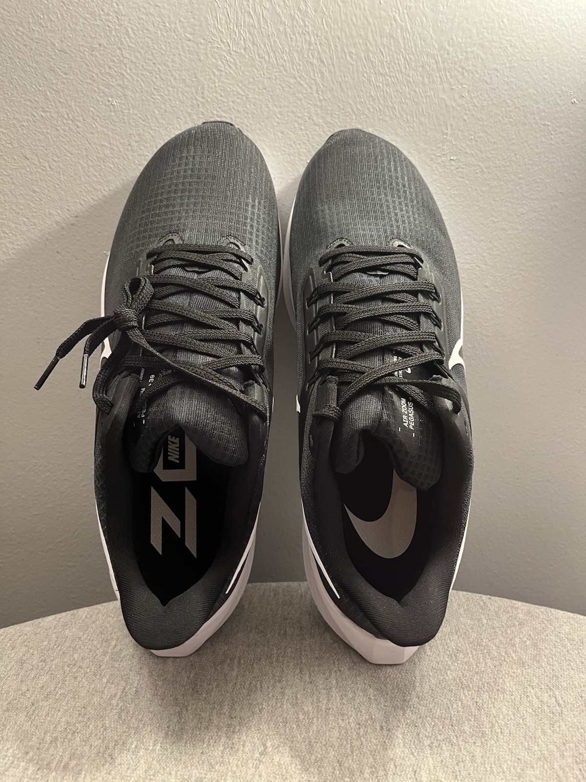 Nike Air Zoom Pegasus 39 Black White Running Men’s Shoe Size 10 DH4071-001
