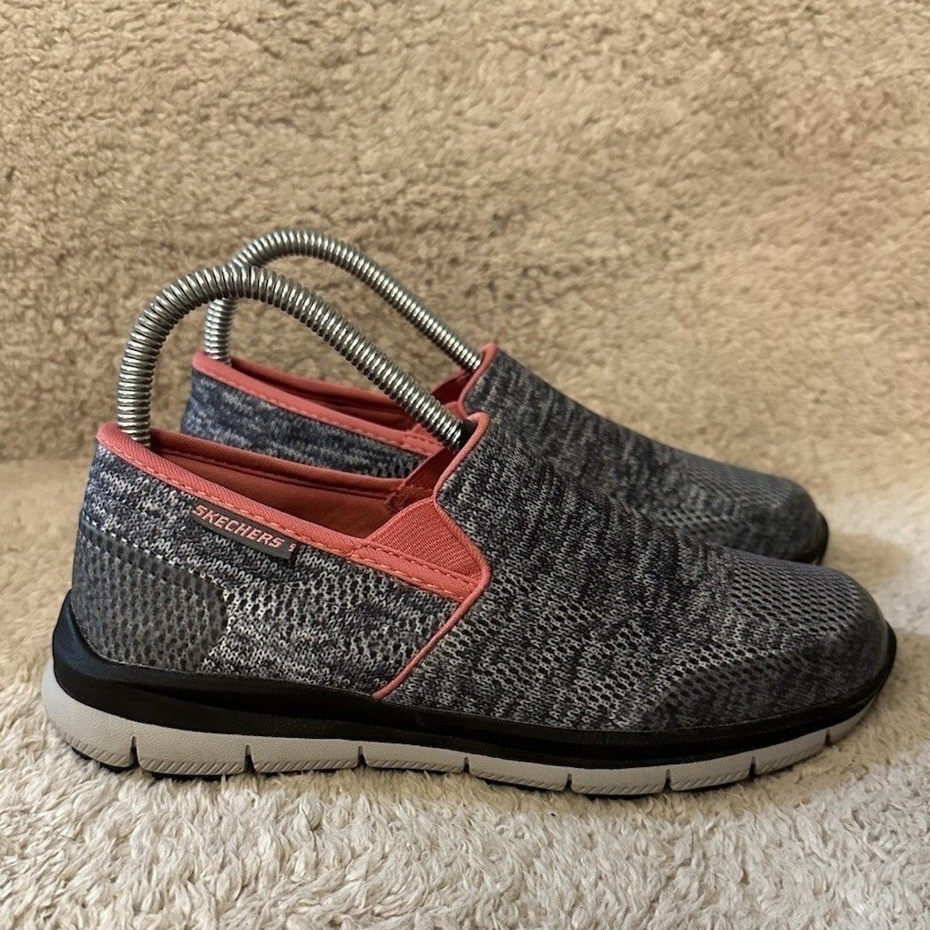Skechers Comfort Flex Health Care Professional 77239 Snakeskin Print Womens 6