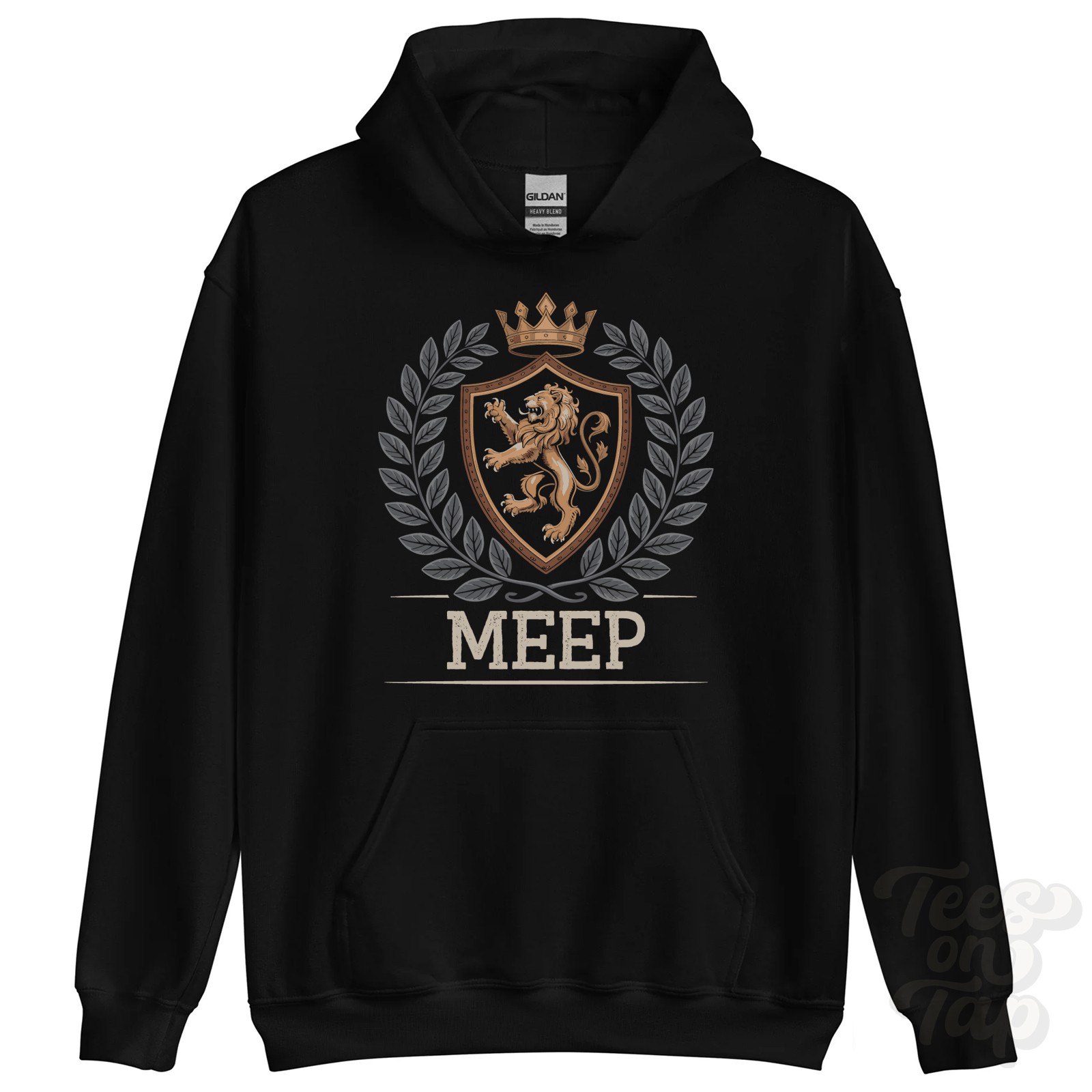 MEEP FANTASY COAT OF ARMS HOODIE novelty parody family name crest
