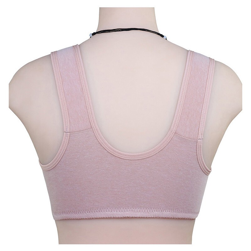 Push Up Full Cotton Bralette Wireless Bras Women Underwear Front Closure Bra